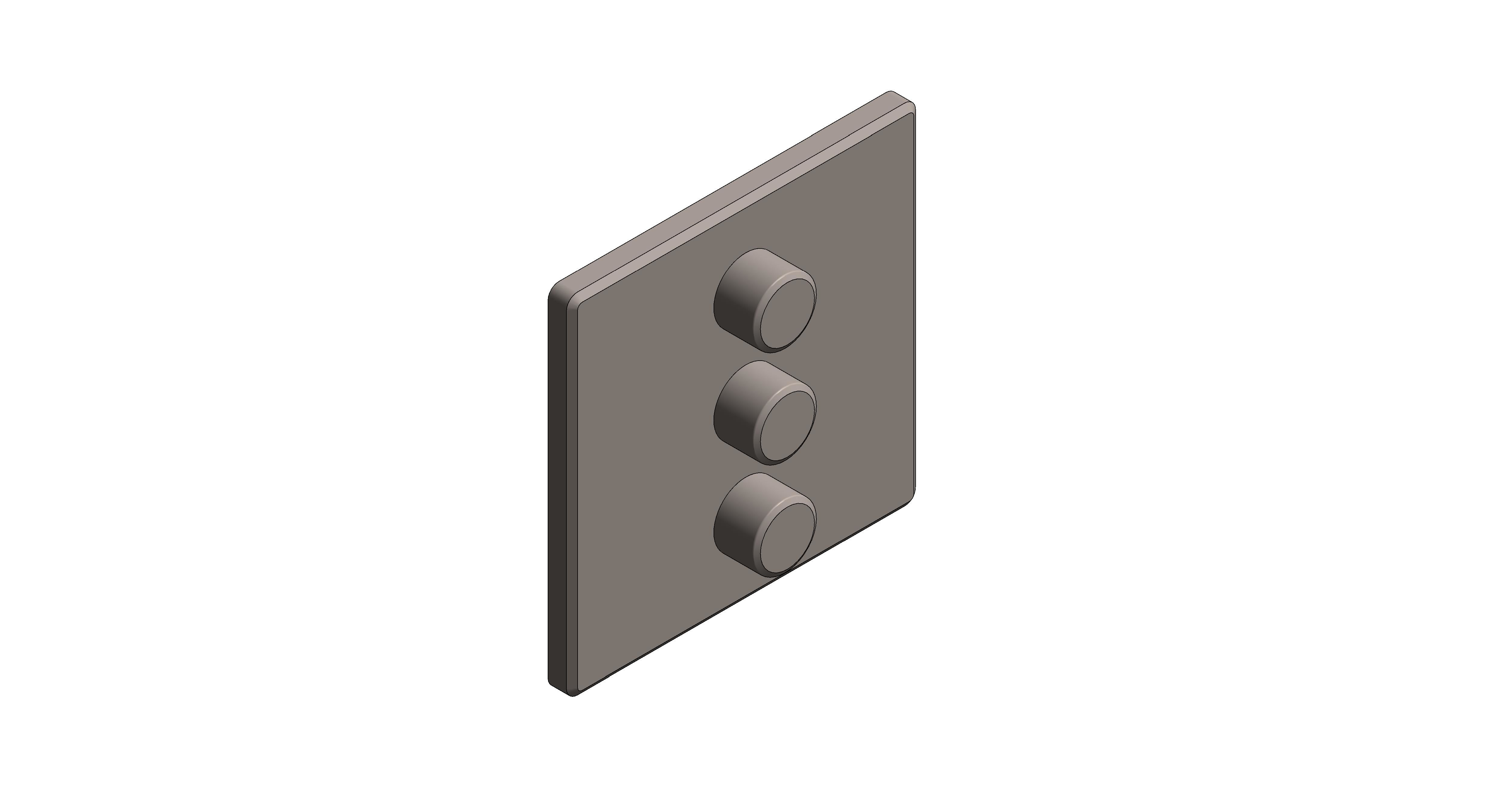 Product: GROHTHERM SMARTCONTROL Triple volume control trim (29127MG0)