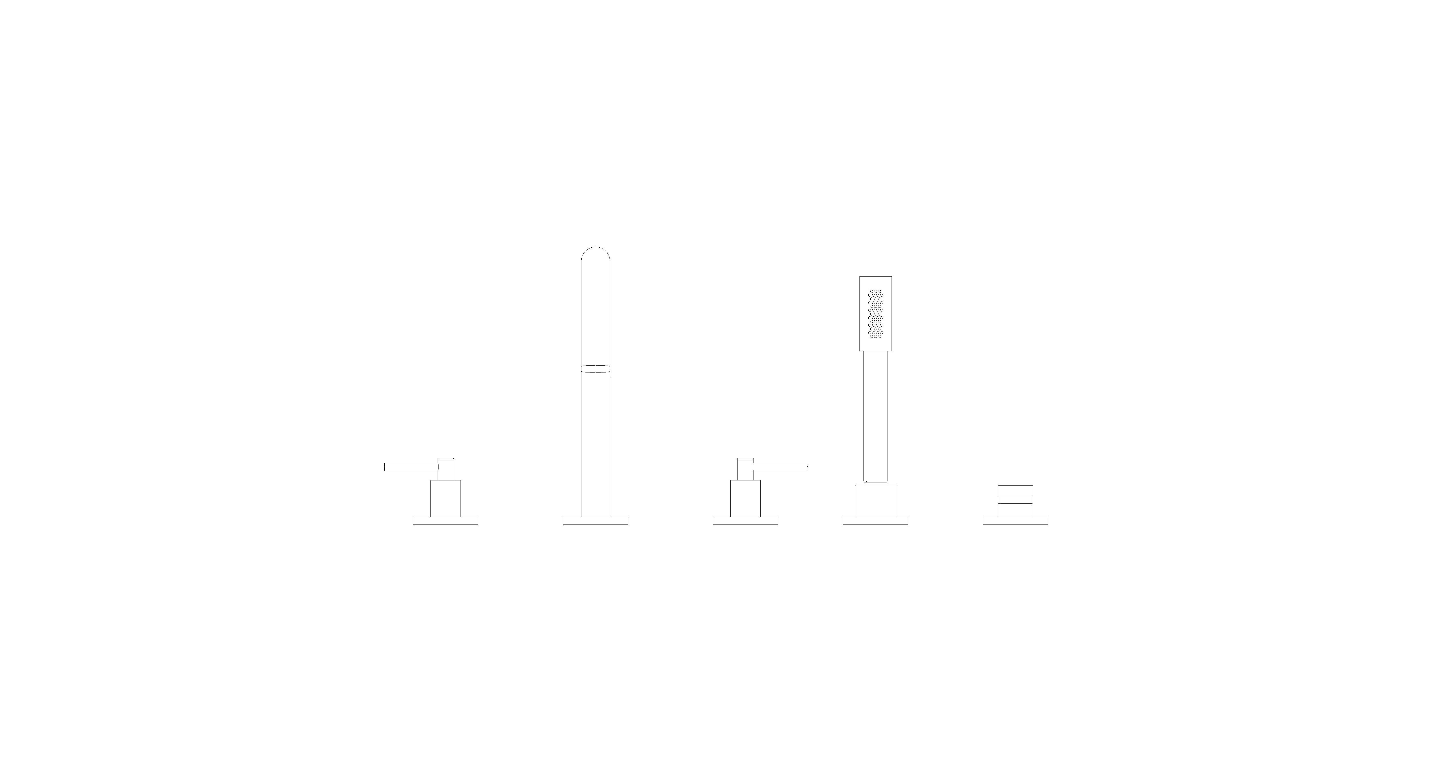 Product: ATRIO 5-hole bath/shower combination (29407MG0)