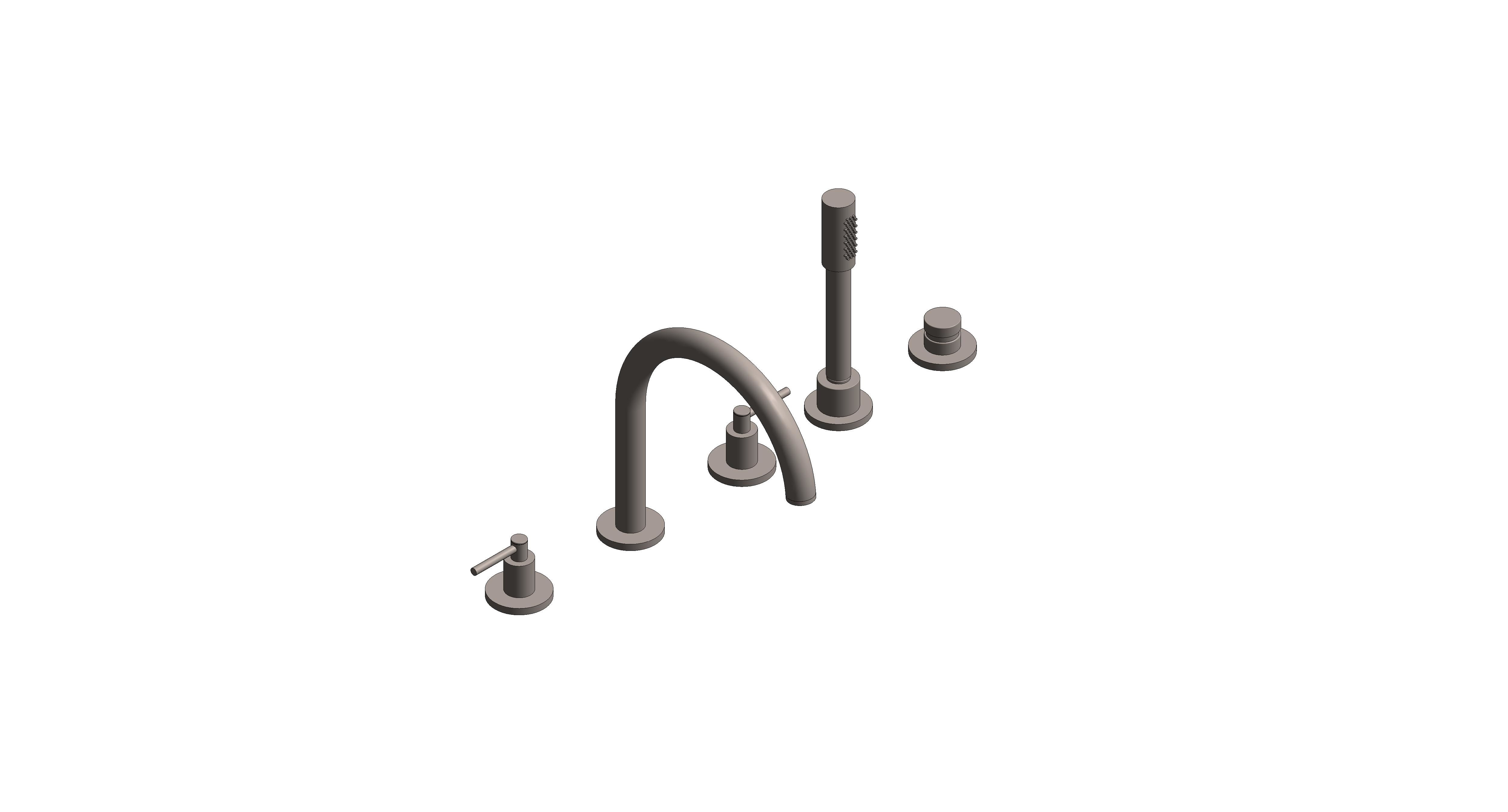 Product: ATRIO 5-hole bath/shower combination (29407MG0)