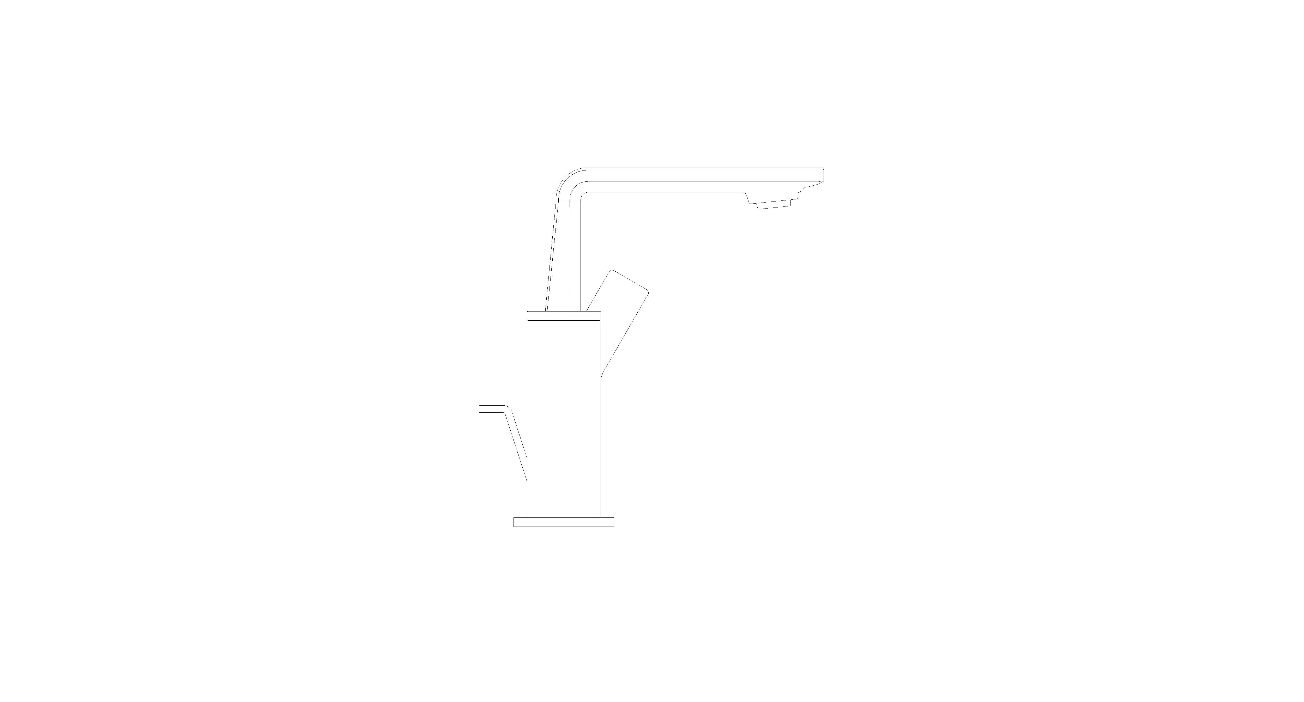 Product: ALLURE Basin mixer 1/2″ M-Size (32757MG1)