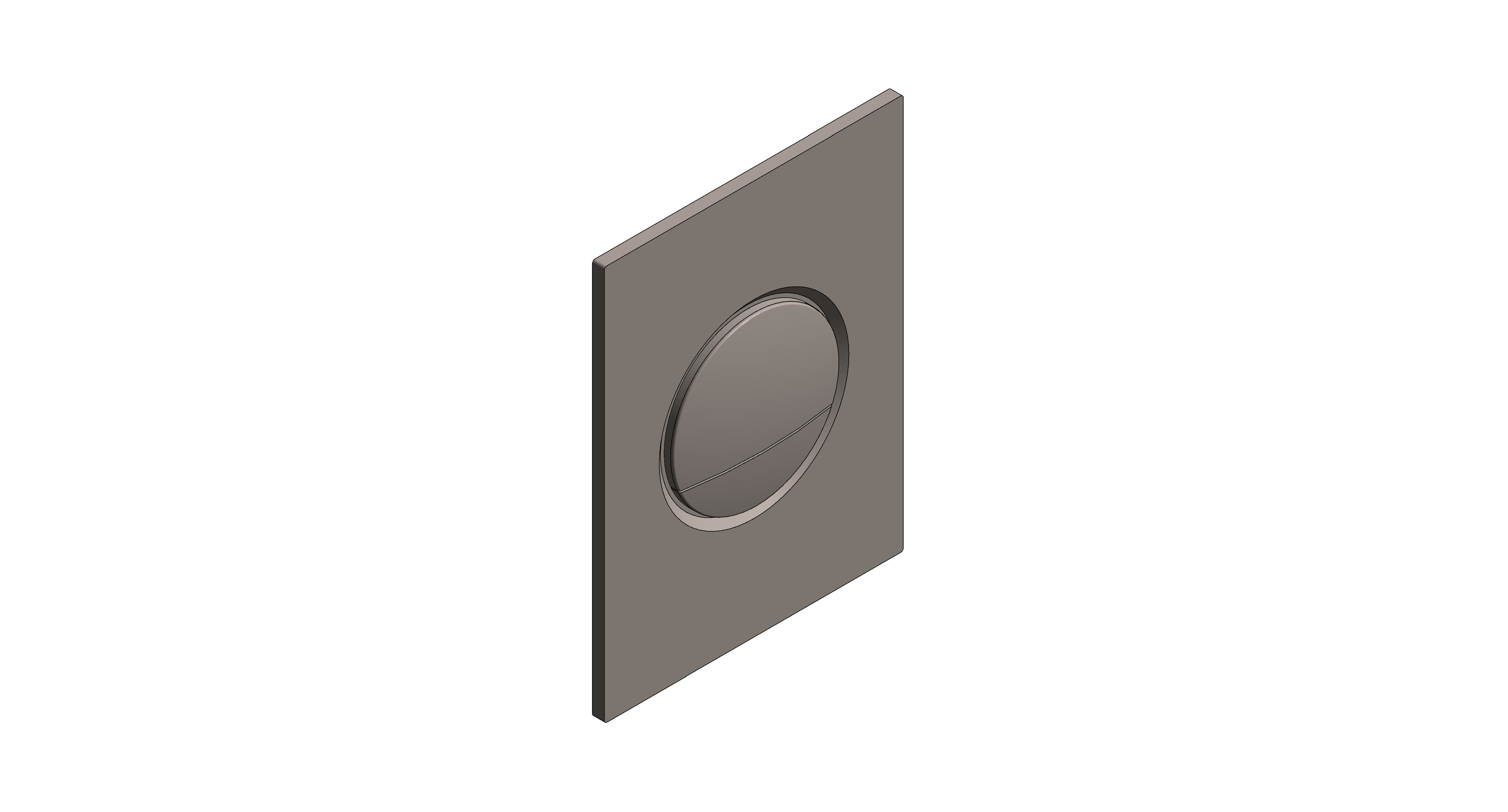 Product: NOVA COSMOPOLITAN S Flush plate (37601MG0)
