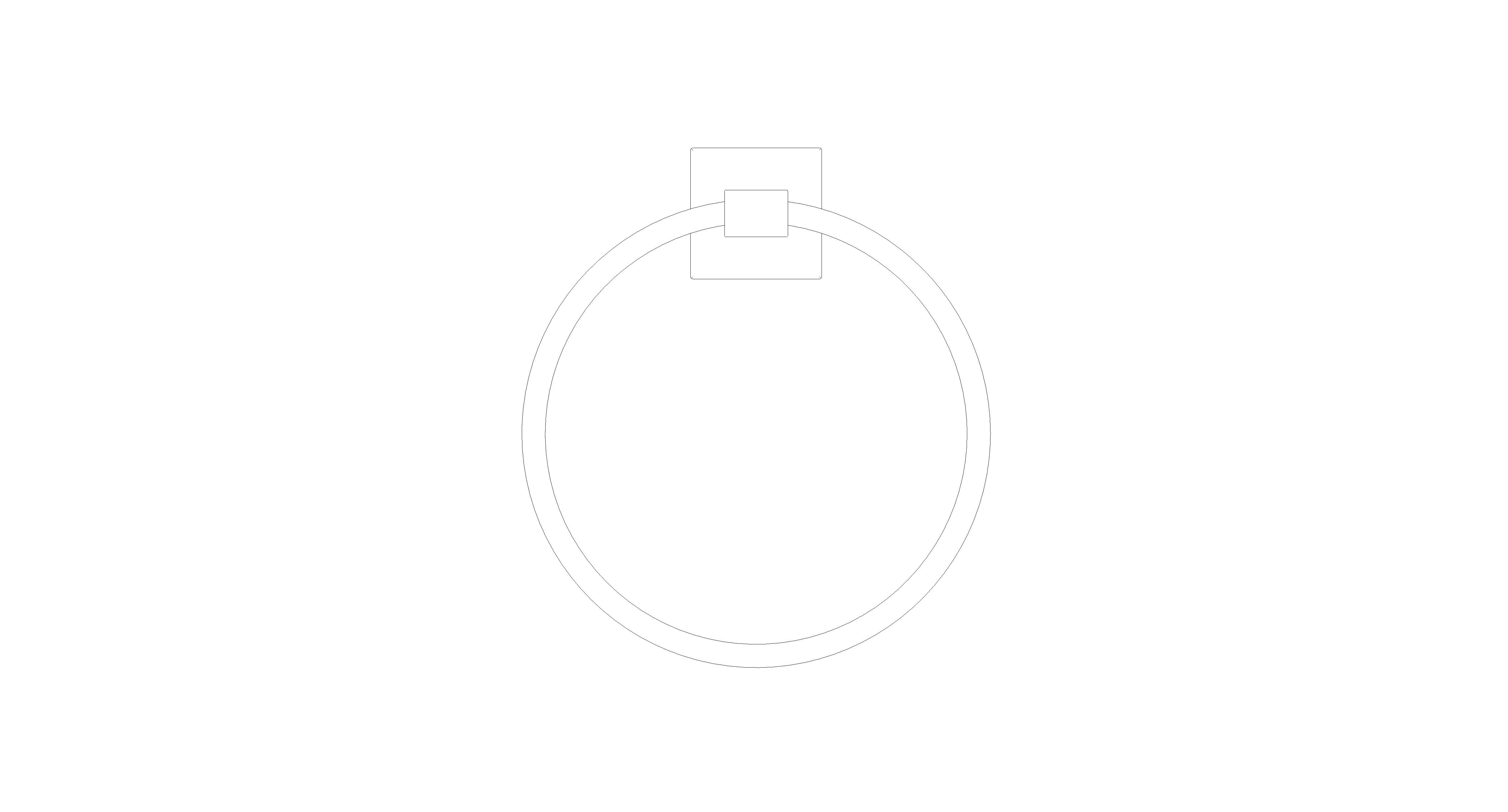 Product: ALLURE Towel ring (40339MG1)