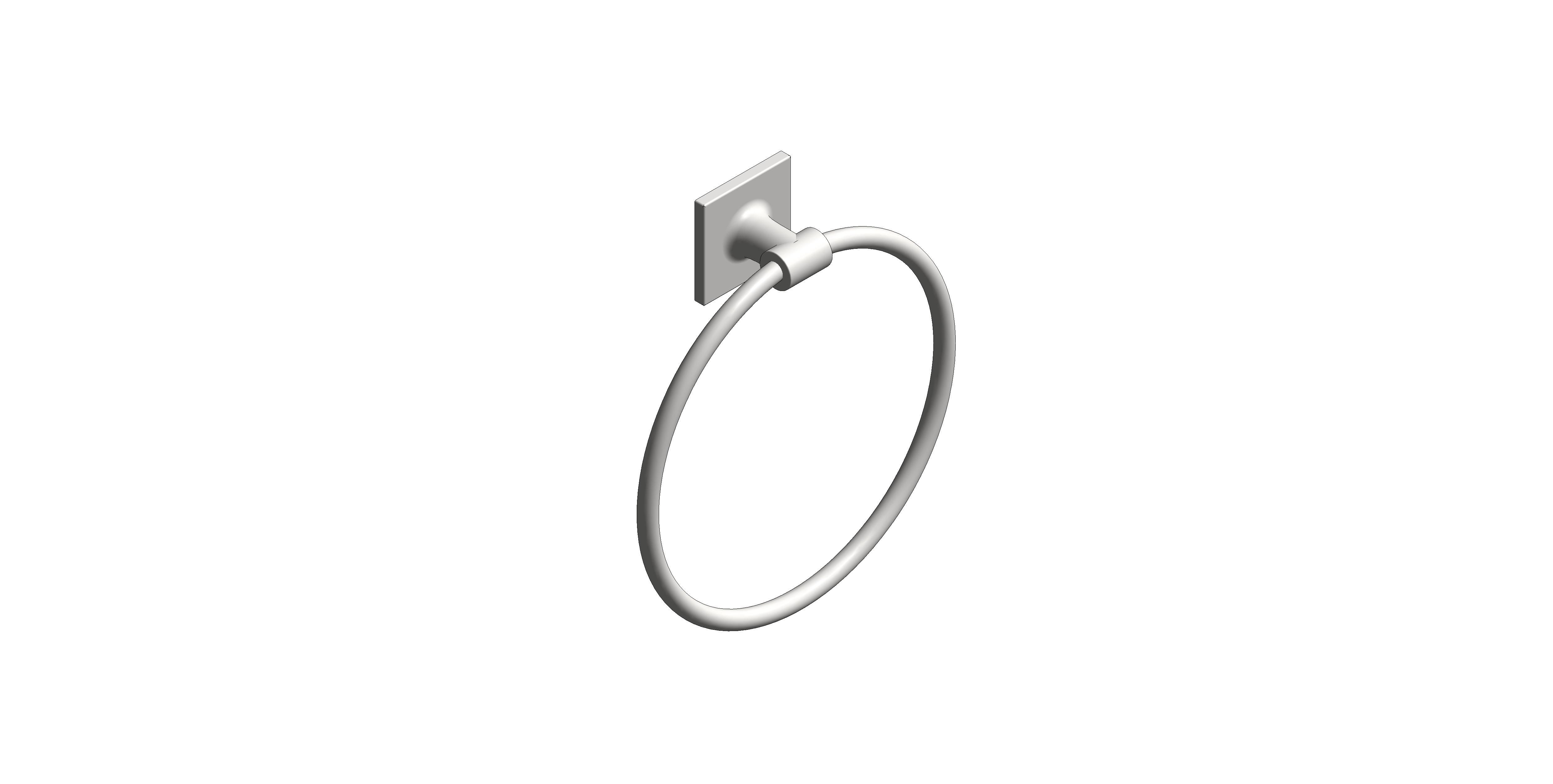 Product: ALLURE Towel Ring (40339MS1)