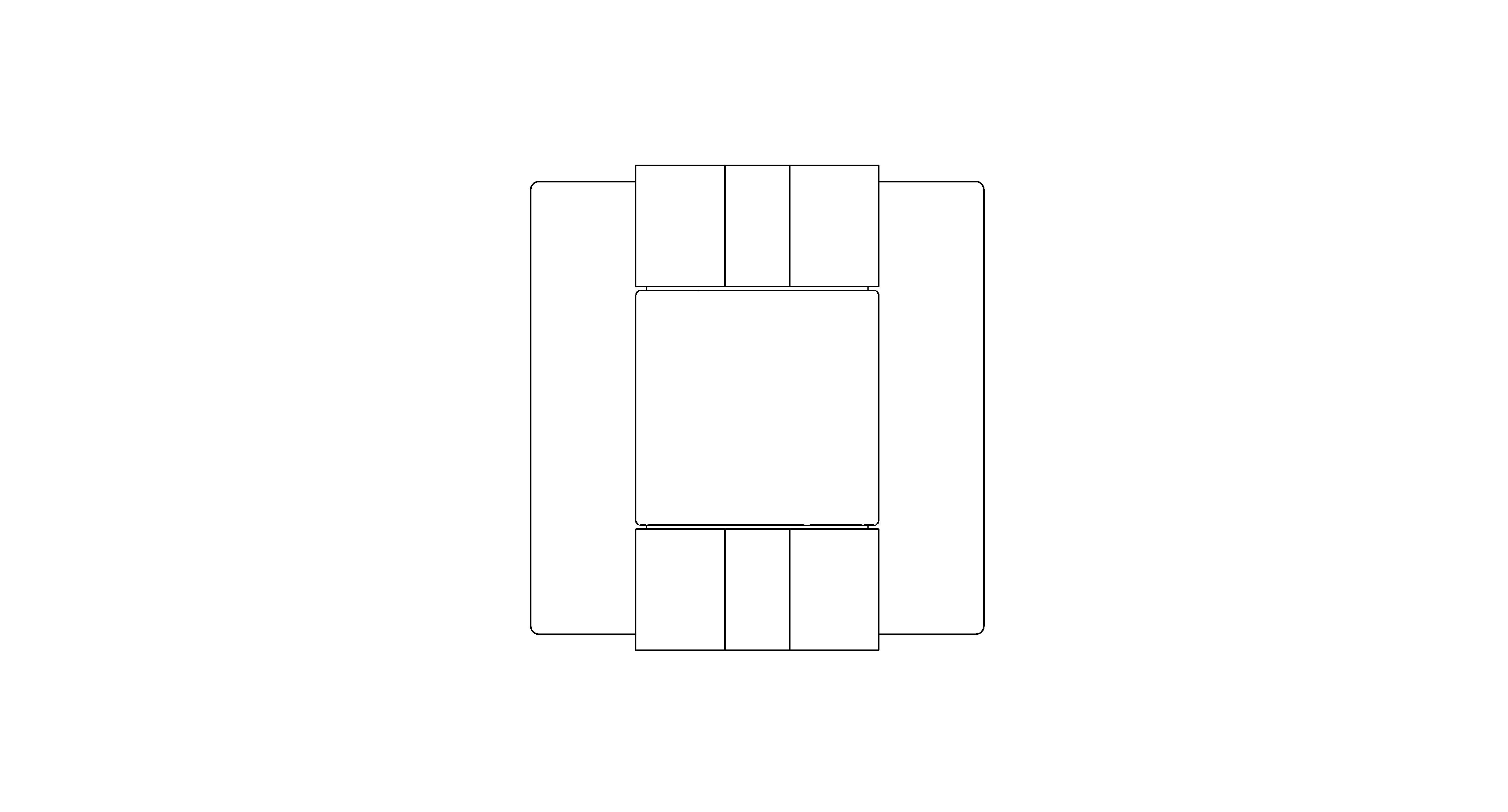 Product: ALLURE Double towel bar (40342MG1)