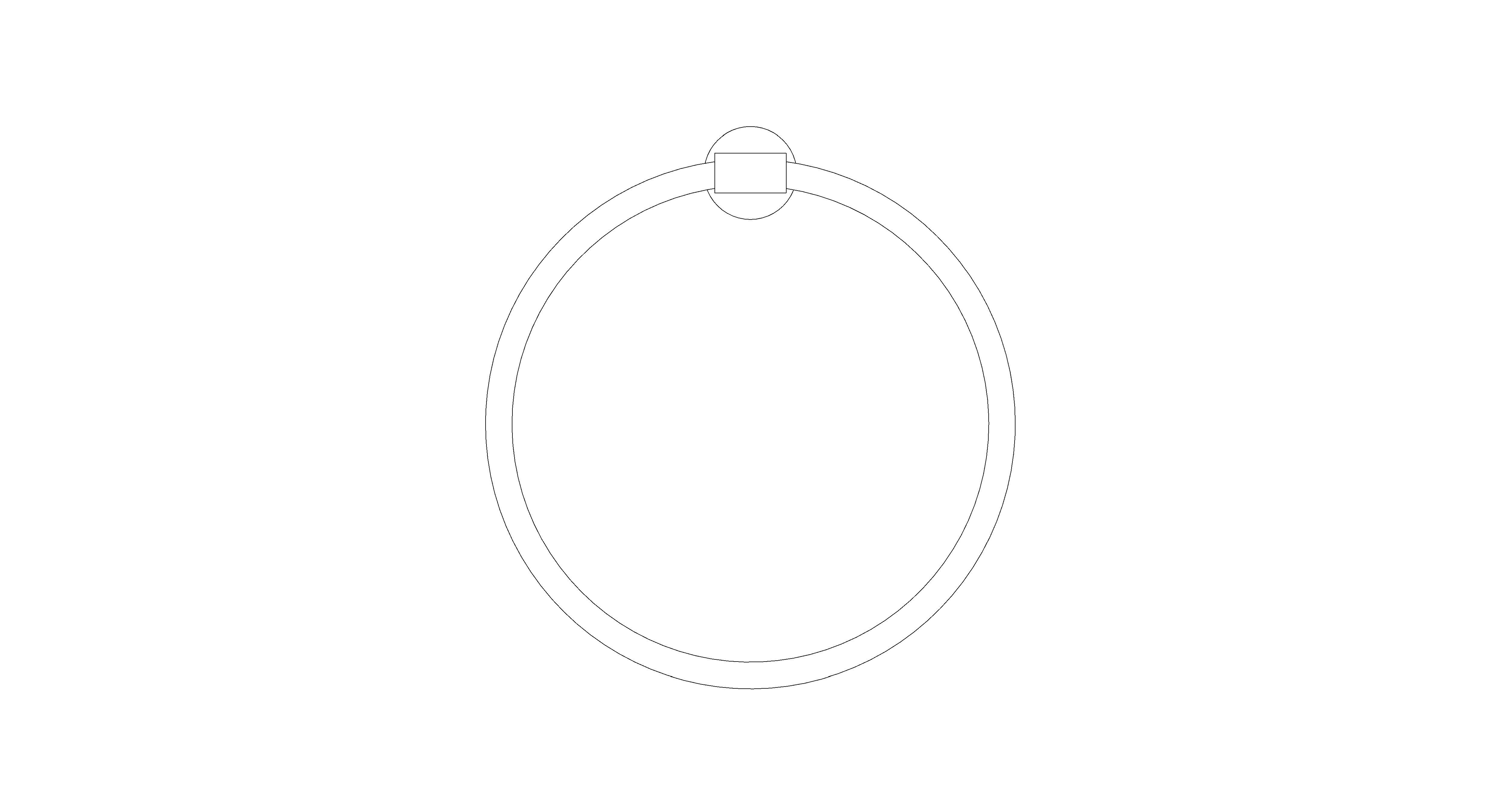 Product: ATRIO Towel ring (40887MG0)