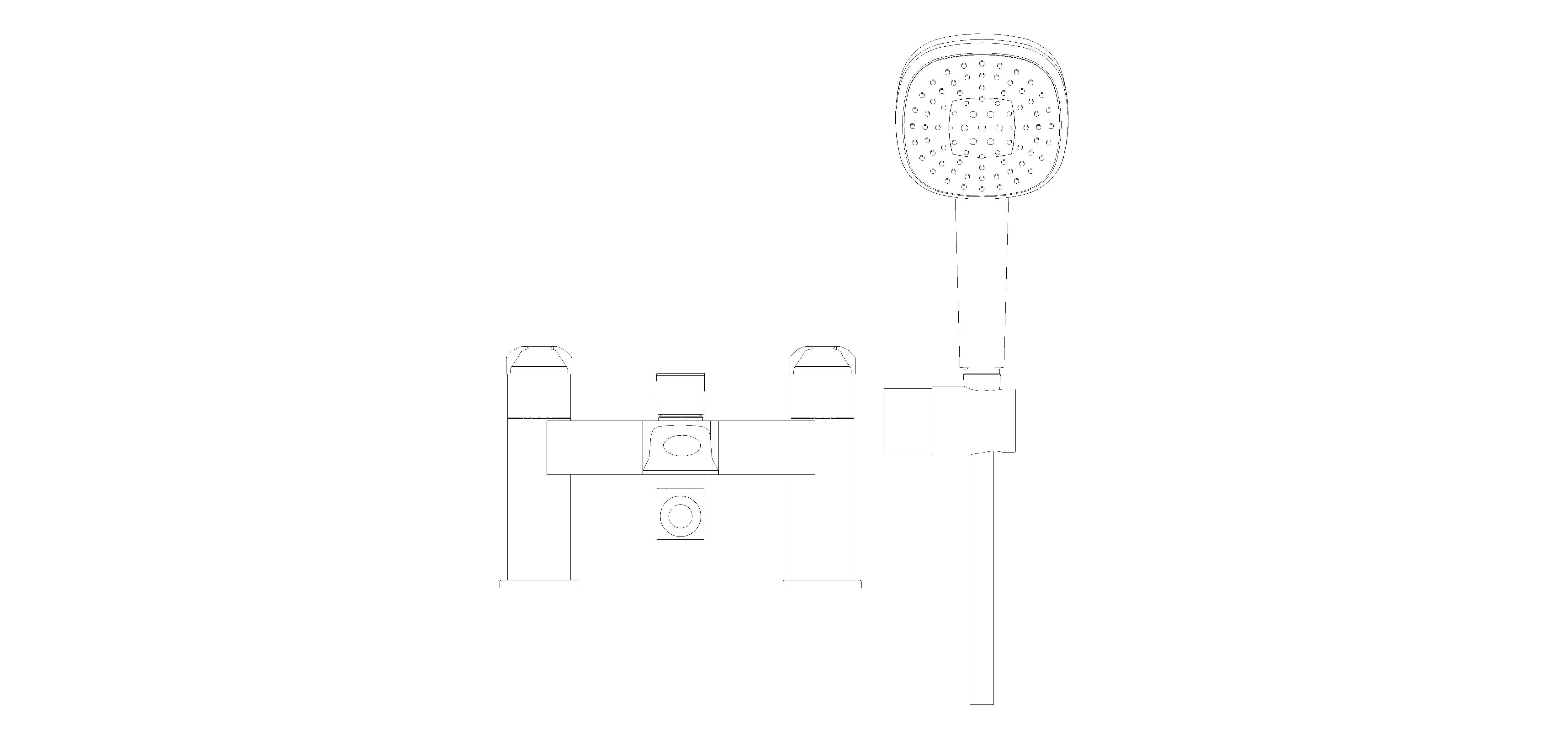 Product: Two Handle Fitting (25282001)