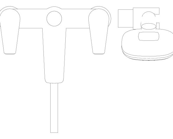 bimstore - Grohe - Two Handle Fitting (25282001)