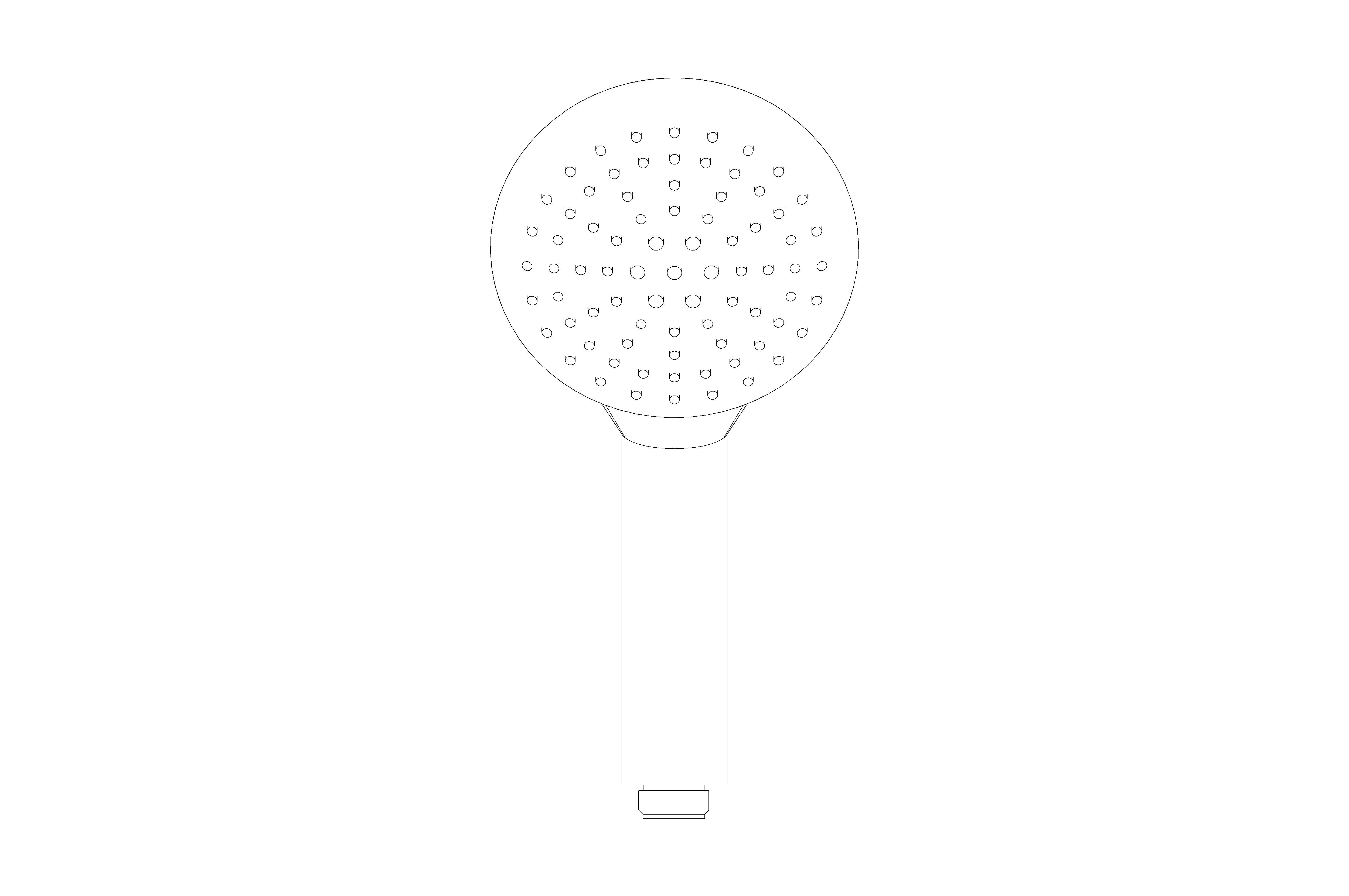 Product: PUREFOAM 110 Hand Shower 2 Sprays (1072990000)