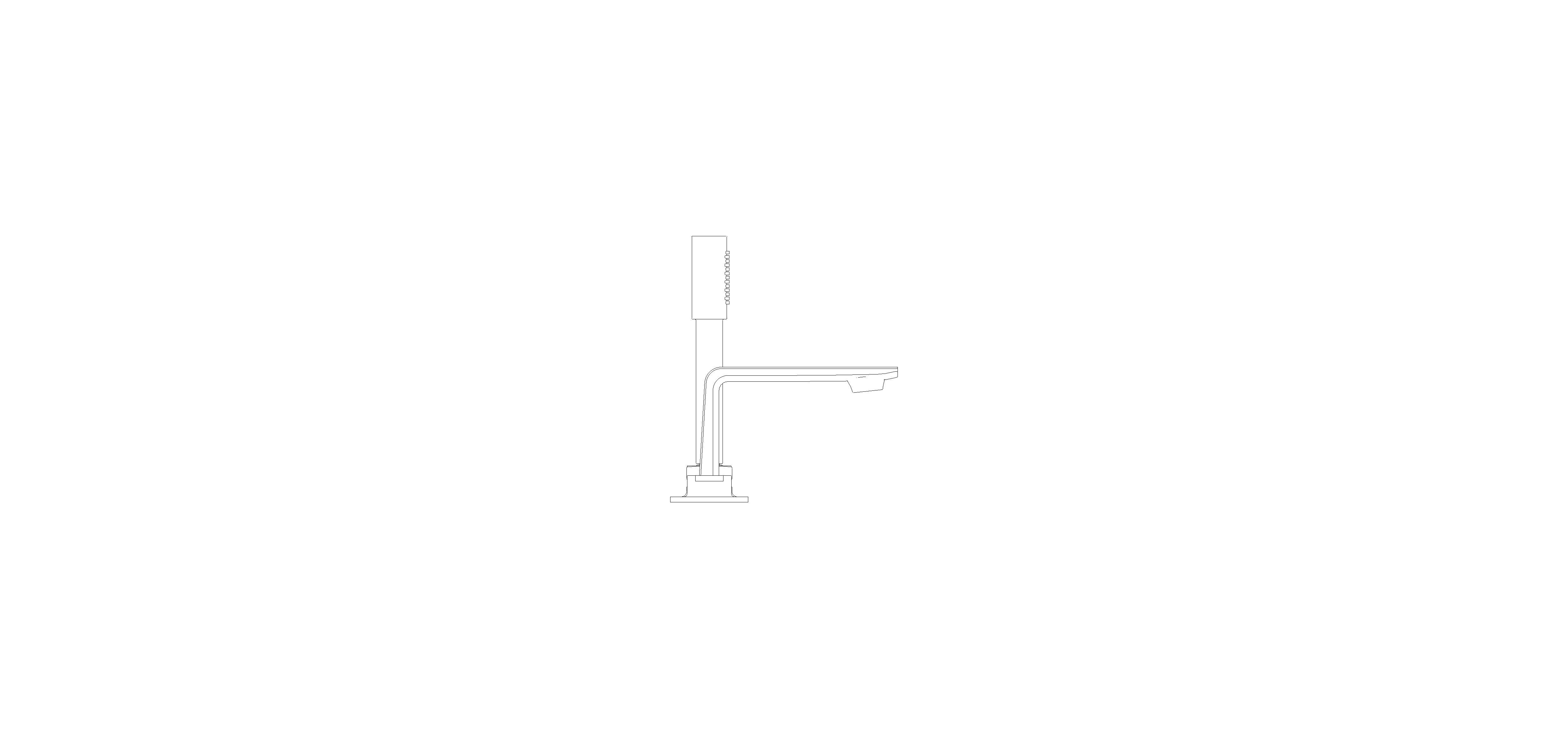 Product: ALLURE 5-hole bath/shower combination (25221DA1)