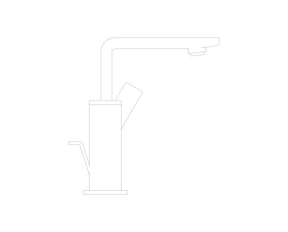 Product: ALLURE Basin mixer 1/2″ M-Size (32757GL1)