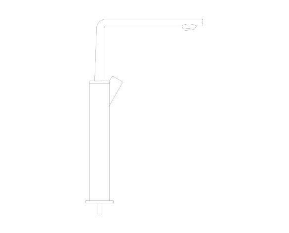 Product: ALLURE Basin mixer 1/2″ XL-Size (23403DA1)