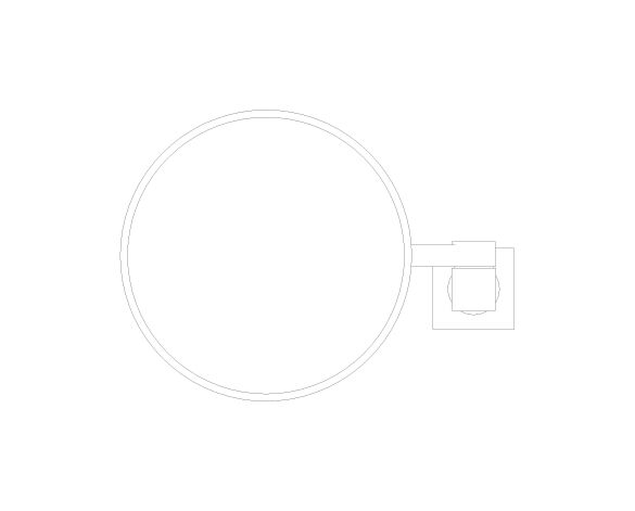Product: ALLURE Beauty / shaving mirror (40967DA1)