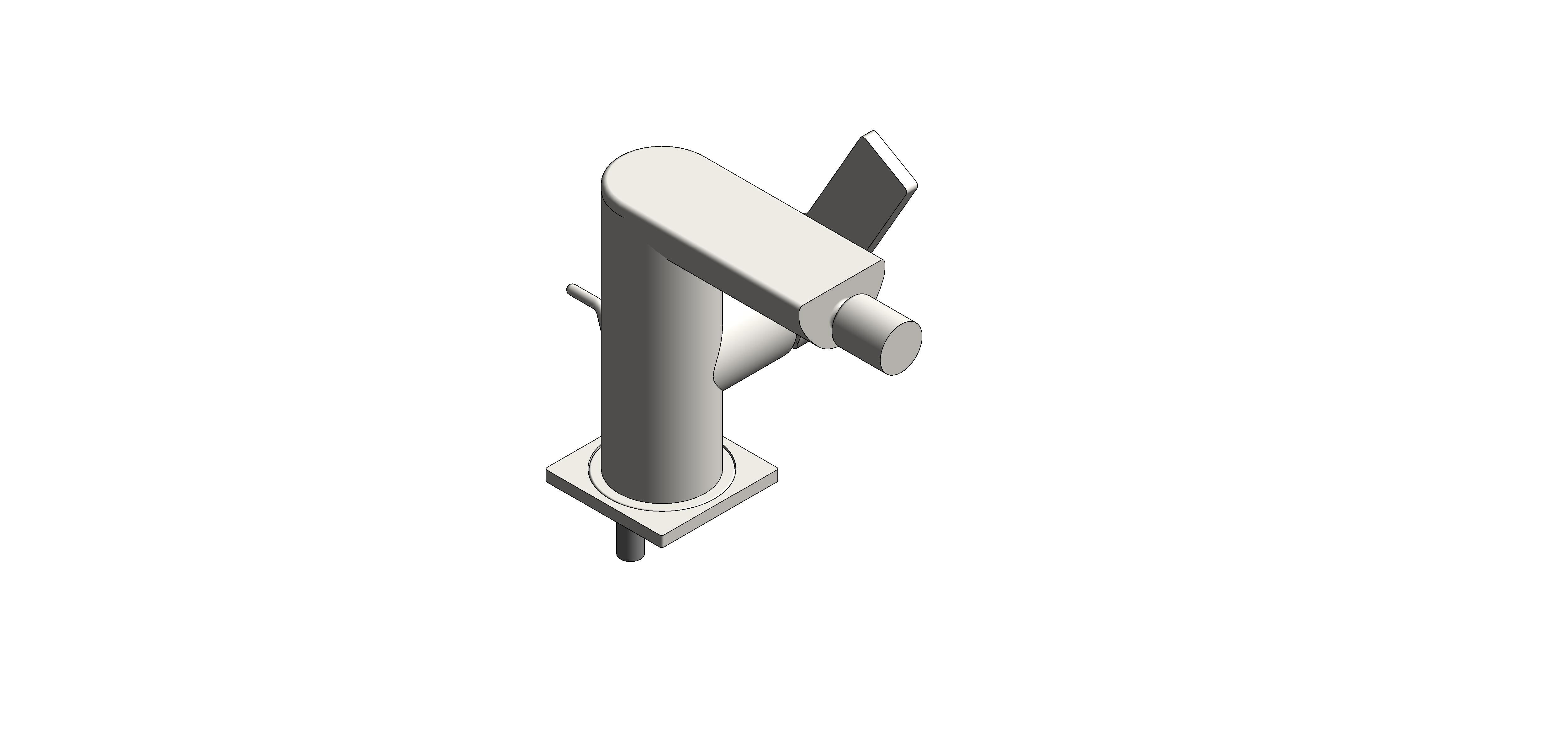 Product: ALLURE Bidet mixer 1/2″ (24160DC1)