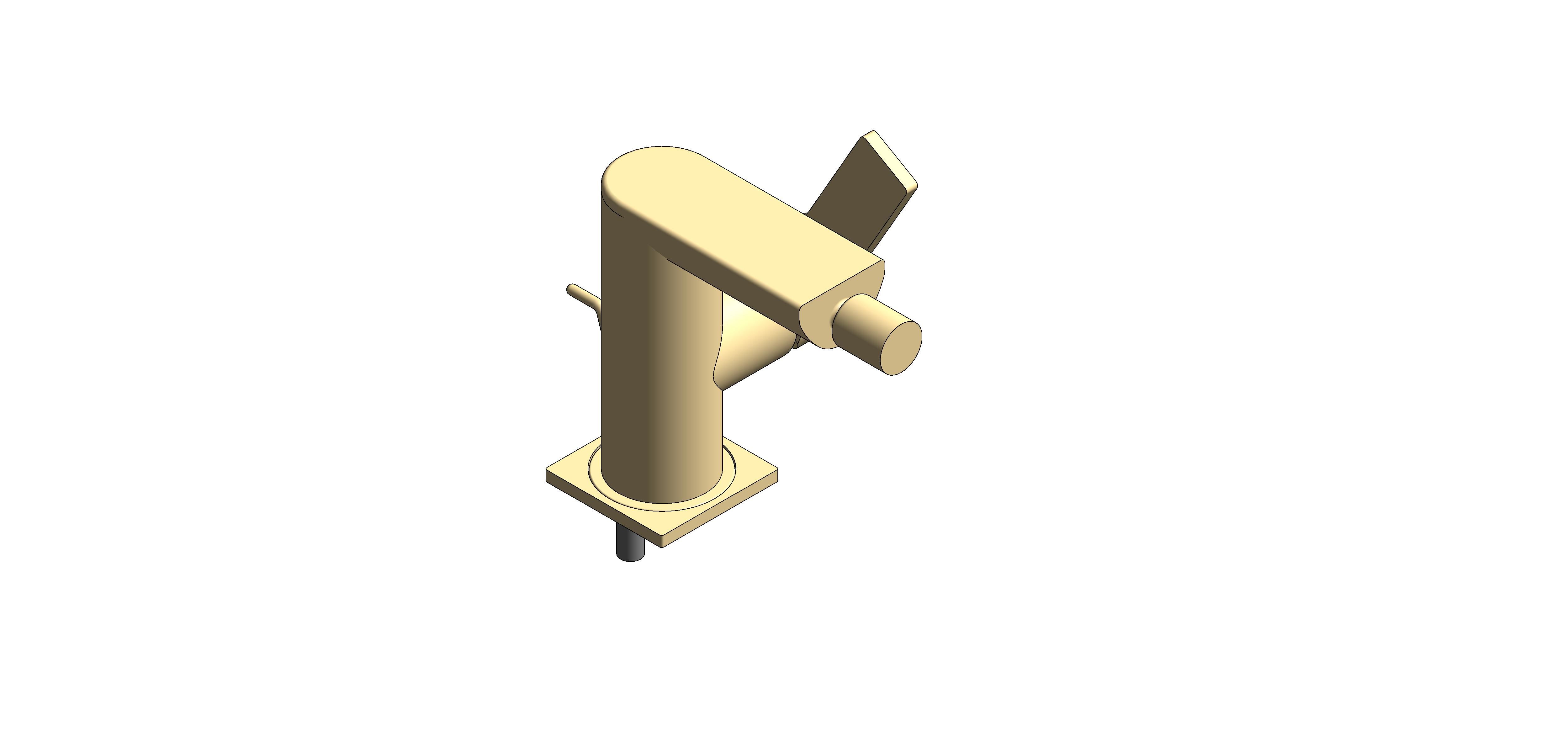 Product: ALLURE Bidet mixer 1/2″ (24160GL1)
