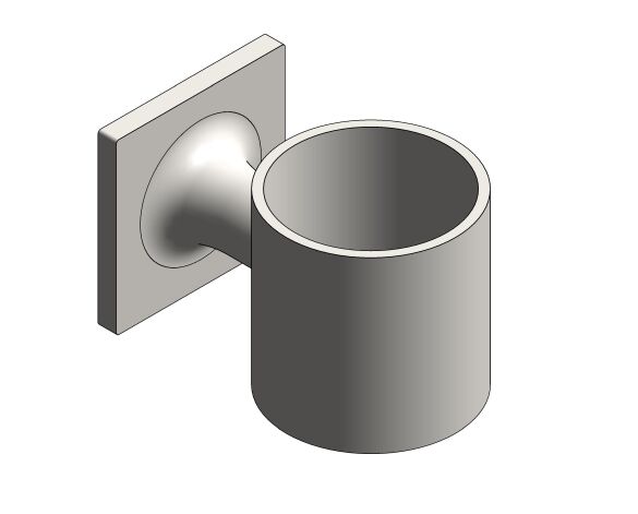 Product: ALLURE Glass/soap dish holder (40278DC1)