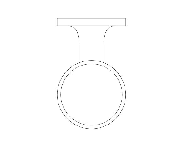 Product: ALLURE Glass/soap dish holder (40278GL1)