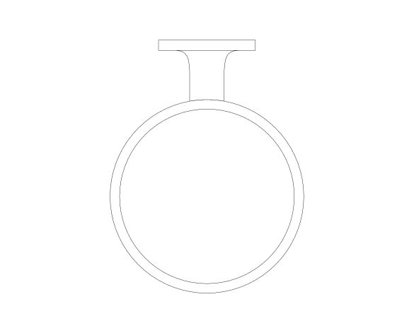 Product: ALLURE Glass/soap dish holder (40963DA1)