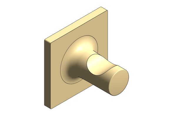 Product: ALLURE Robe hook (40284GL1)