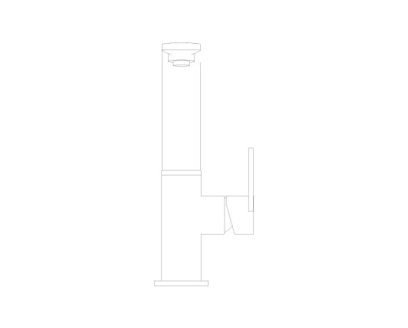 Product: ALLURE Single-lever basin mixer 1/2″ L-Size (32146DC1)
