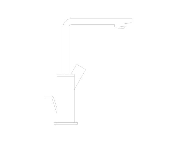Product: ALLURE Single-lever basin mixer 1/2″ L-Size (32146DC1)