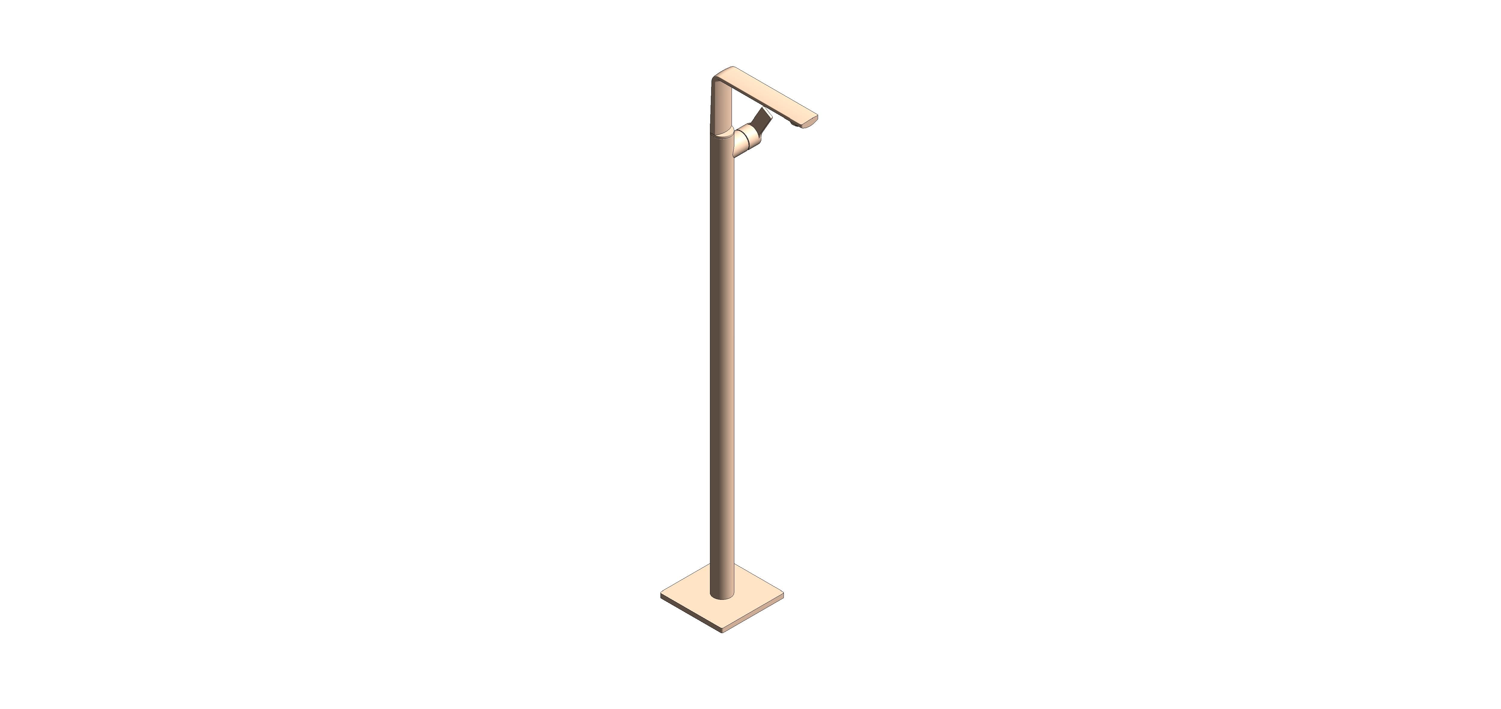 Product: ALLURE Single-lever basin mixer floor mounted (23856DA1)