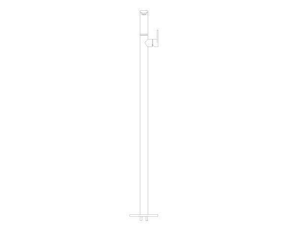 Product: ALLURE Single-lever basin mixer floor mounted (23856DC1)