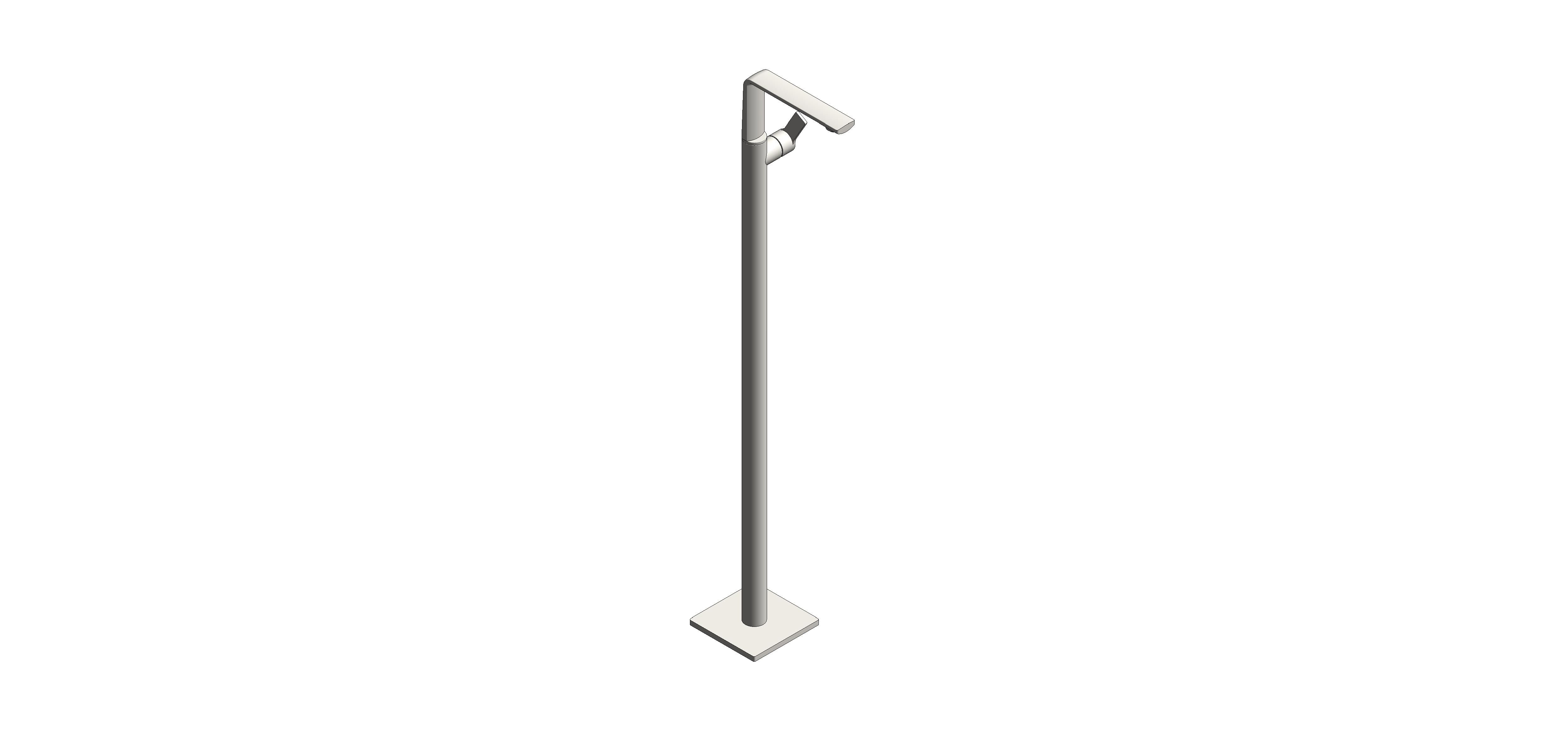 Product: ALLURE Single-lever basin mixer floor mounted (23856DC1)