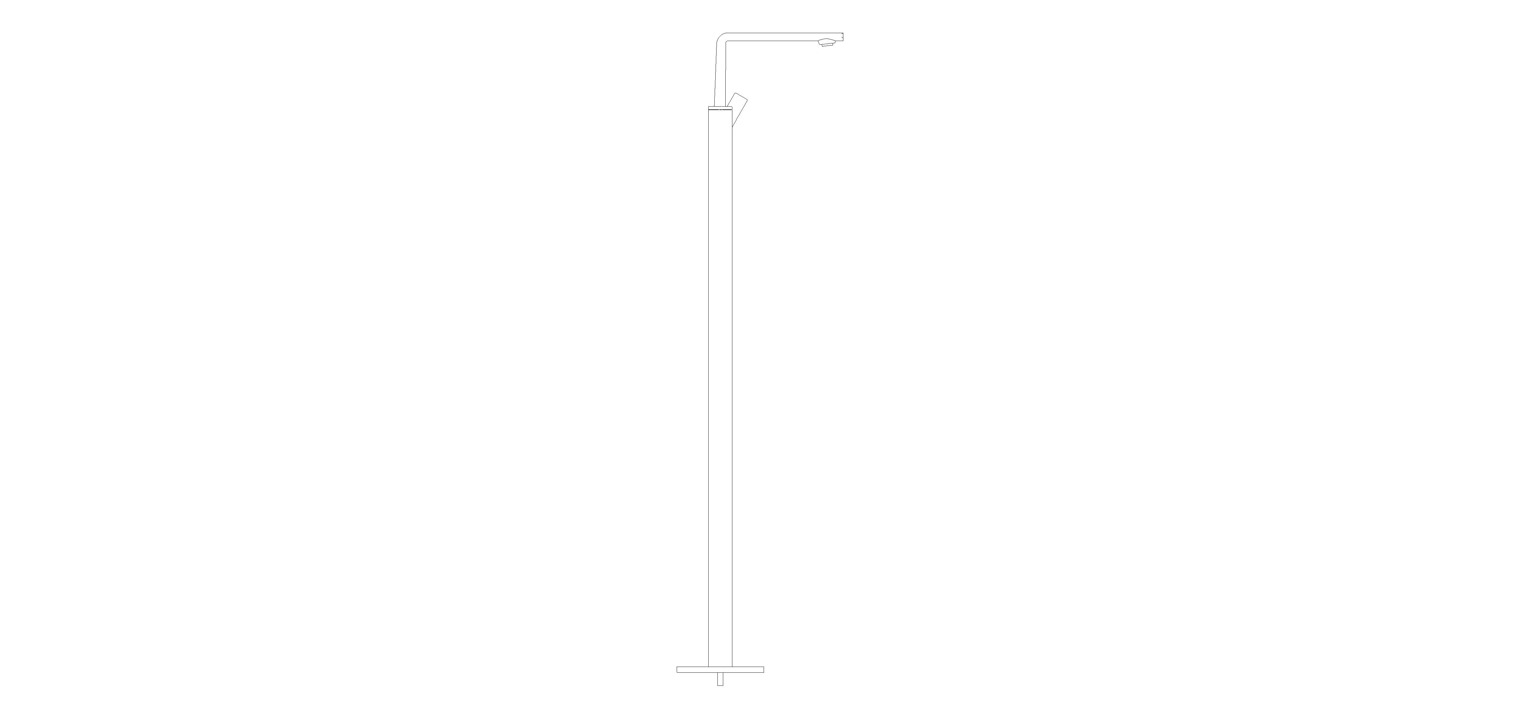 Product: ALLURE Single-lever basin mixer floor mounted (23856DC1)