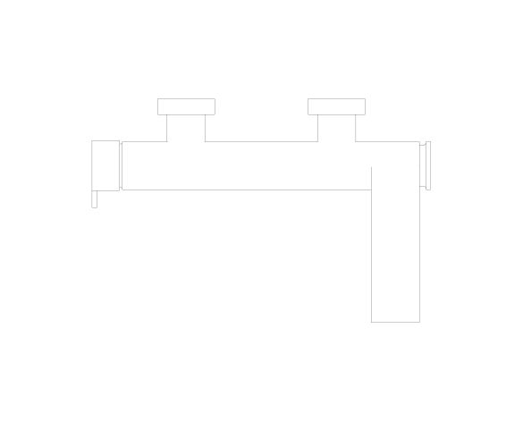 Product: ALLURE Single-lever bath mixer 1/2″ exposed (32826DC1)