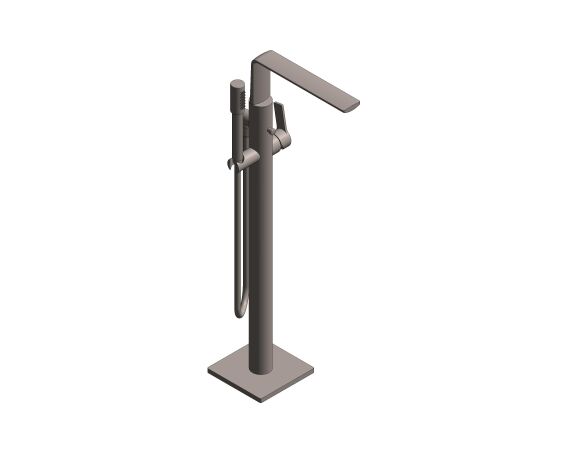 Product: ALLURE Single-lever bath mixer 1/2″, floor mounted (25222AL1)