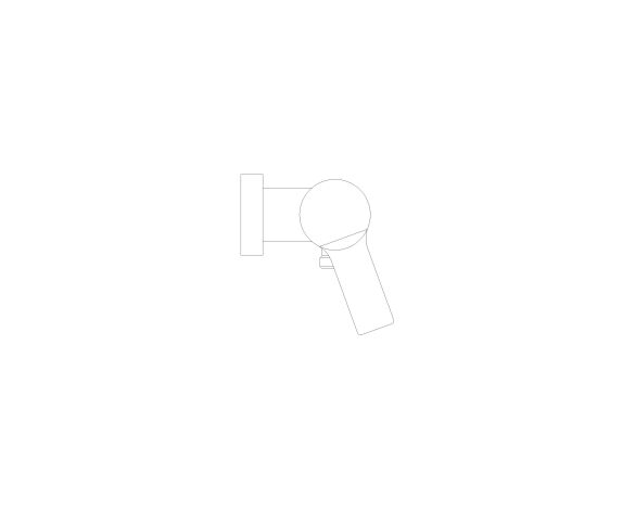 Product: ALLURE Single-lever shower mixer 1/2″ exposed (32846DA1)