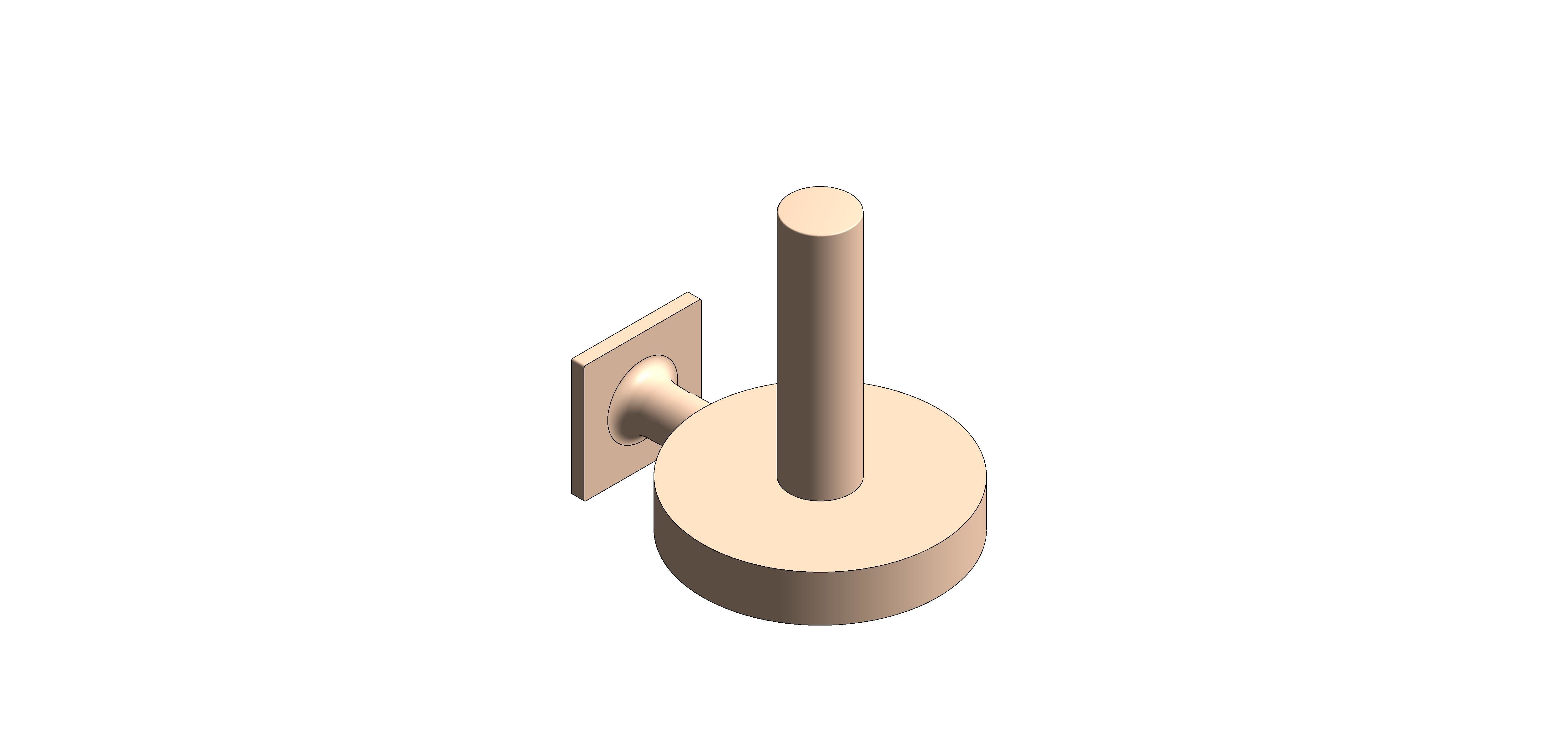 Product: ALLURE Spare toilet paper holder (40956DA1)