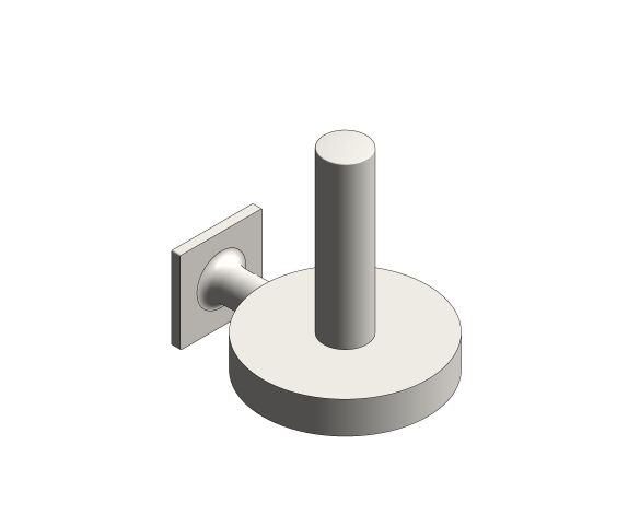 Product: ALLURE Spare toilet paper holder (40956DC1)