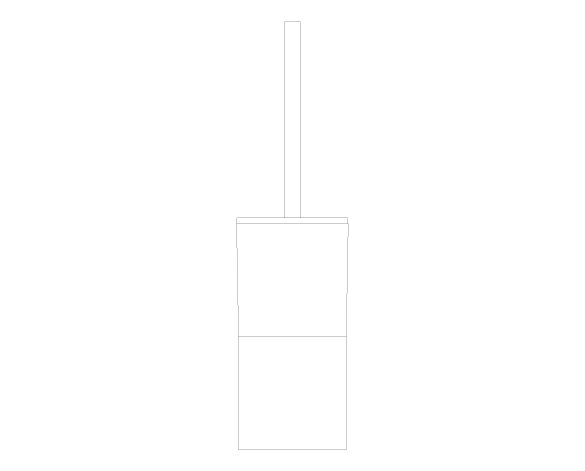 Product: ALLURE Toilet brush set (40340GL1)