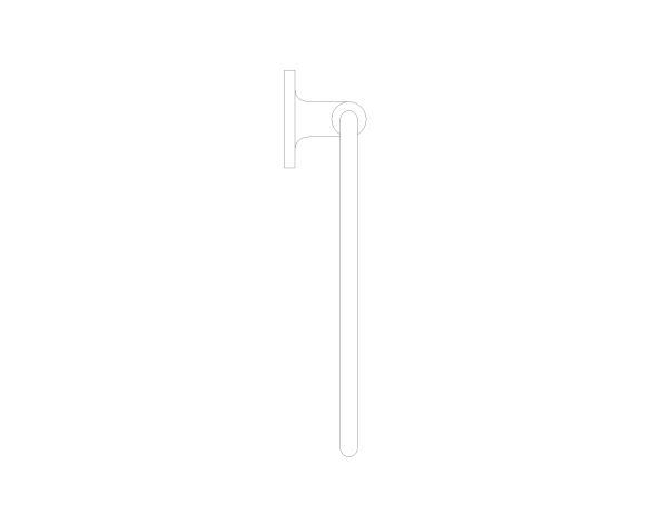 Product: ALLURE Towel ring (40339DA1)