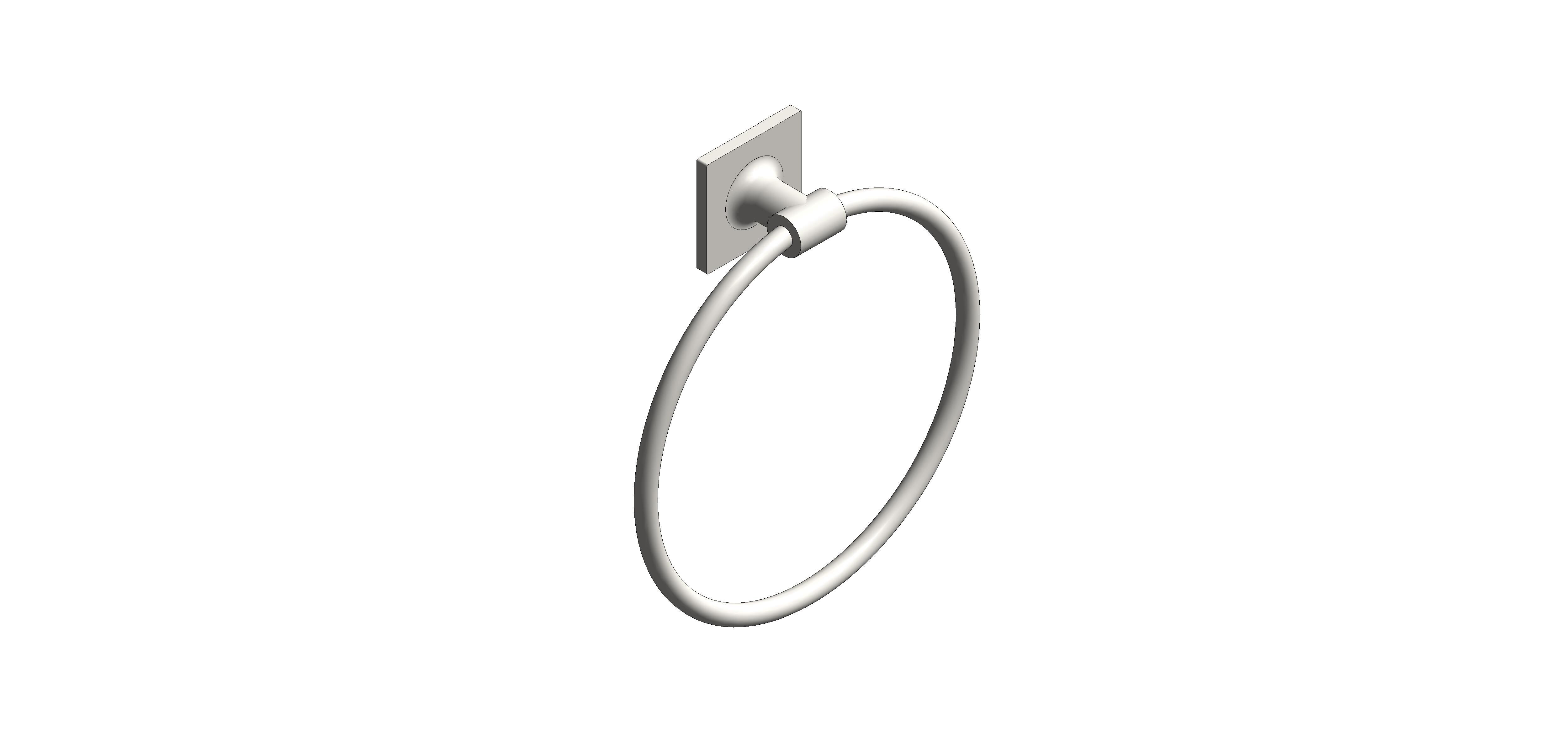 Product: ALLURE Towel ring (40339DC1)