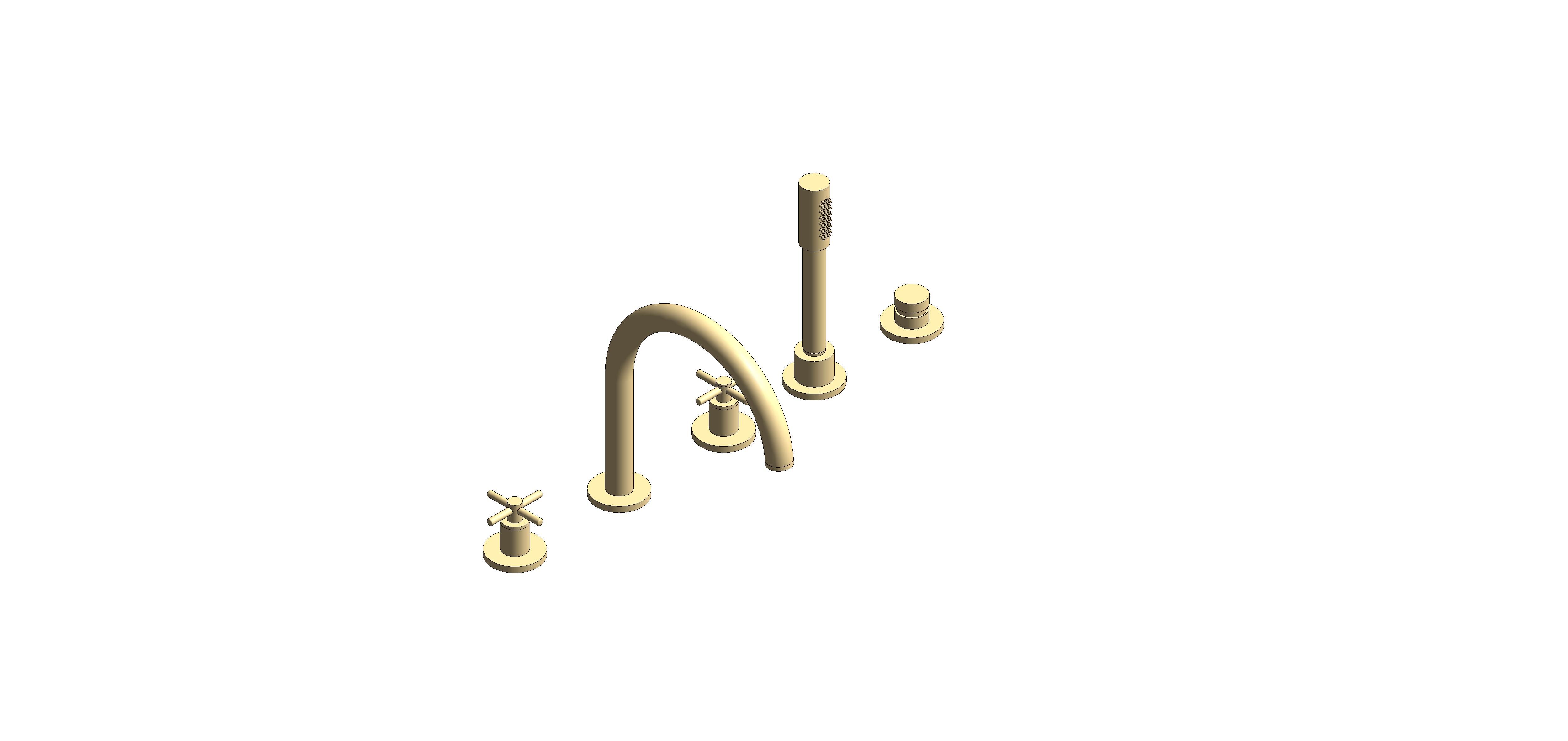 Product: ATRIO 5-hole bath/shower combination (29408GN0)