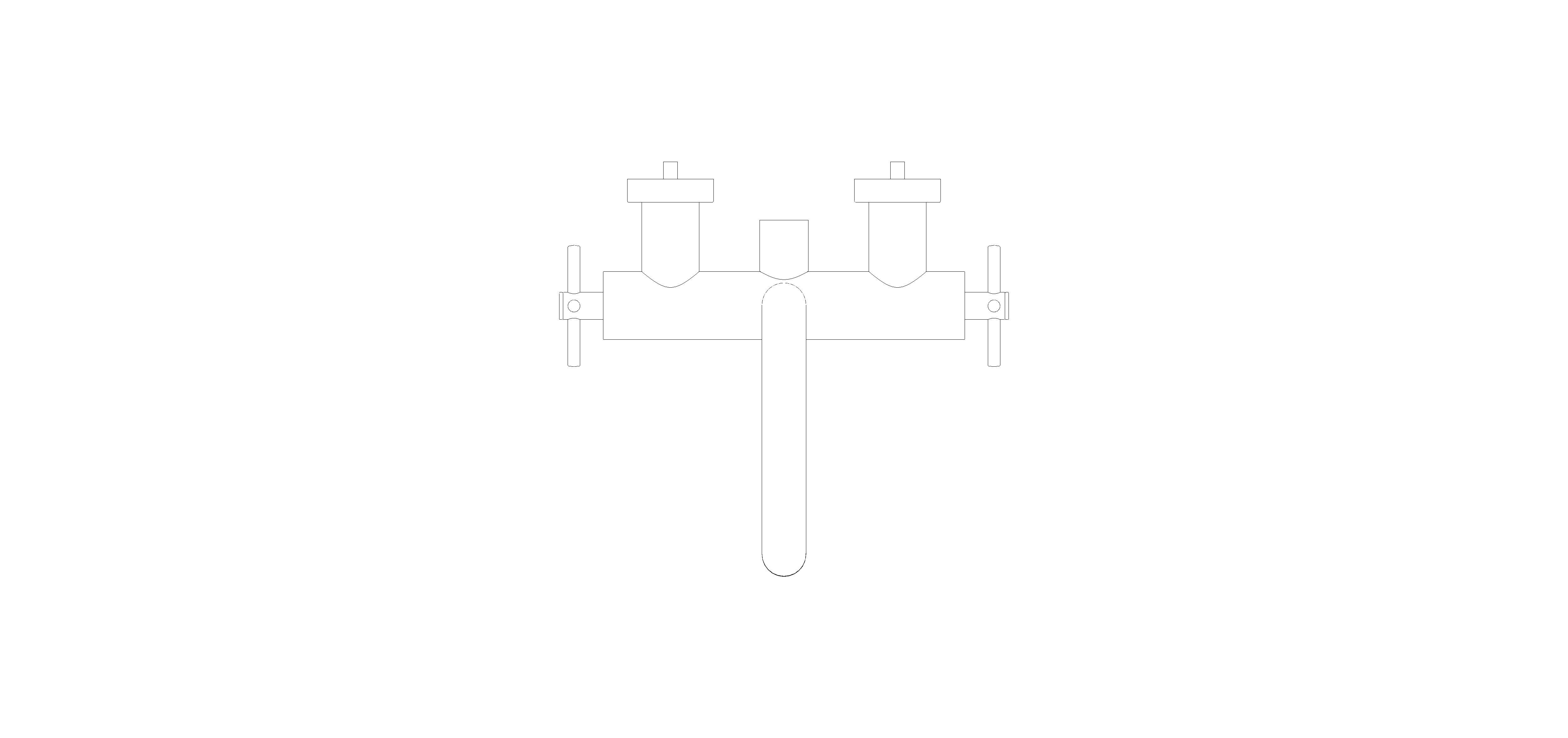Product: ATRIO Bath / shower mixer 1/2″ (25268DL0)
