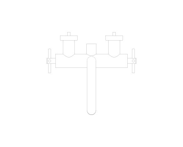 Product: ATRIO Bath / shower mixer 1/2″ (25268GN0)