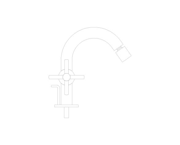 Product: ATRIO Bidet mixer 1/2″ (24353GN0)