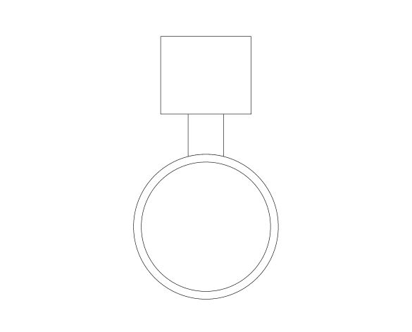 Product: ATRIO Glass/soap dish holder (40884GN0)