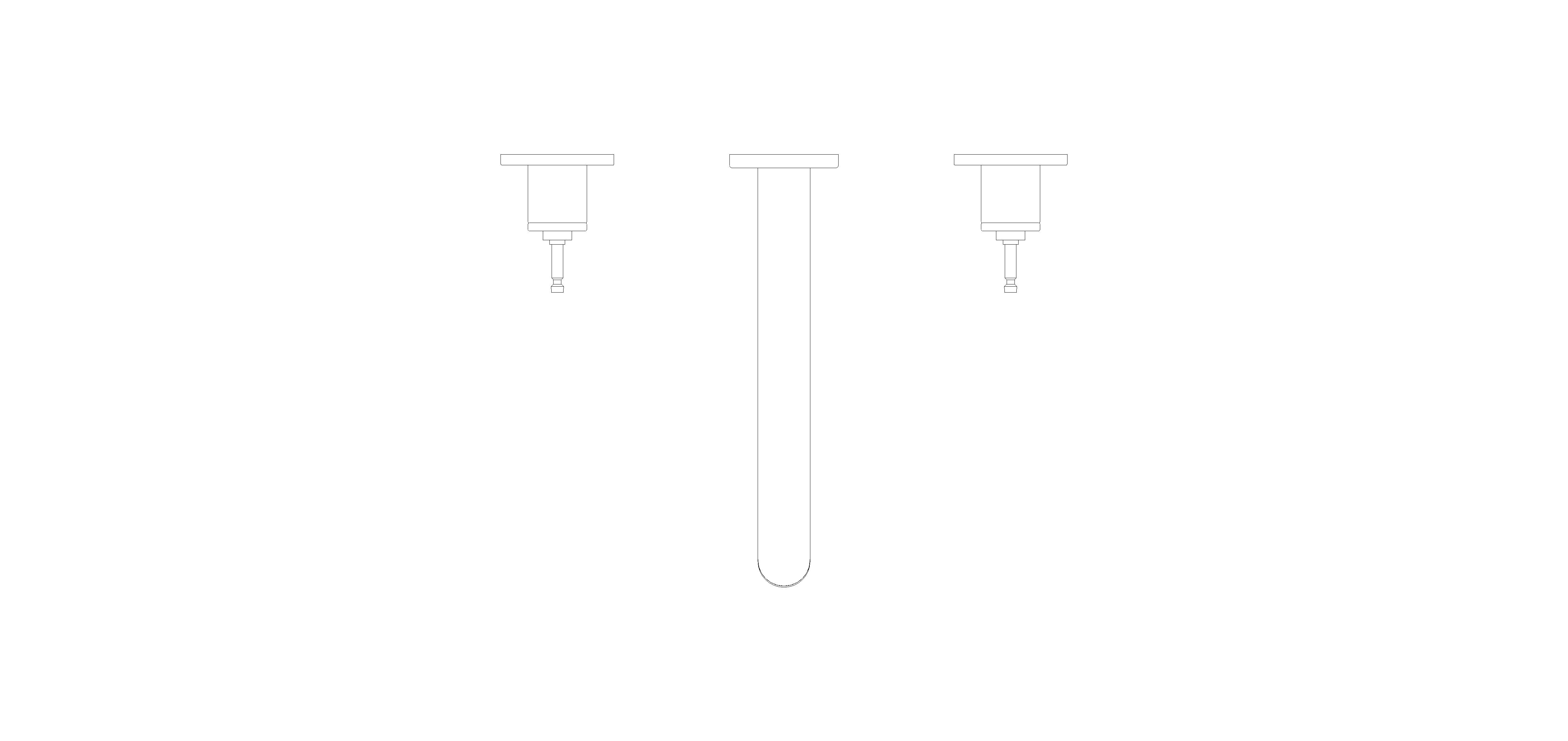 Product: ATRIO PRIVATE COLLECTION 3-Hole Basin Mixer M-Size (20587DL0)
