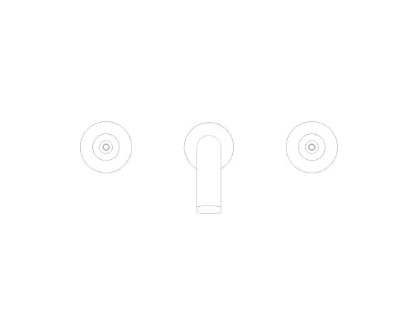 Product: ATRIO PRIVATE COLLECTION 3-Hole Basin Mixer M-Size (20587GN0)