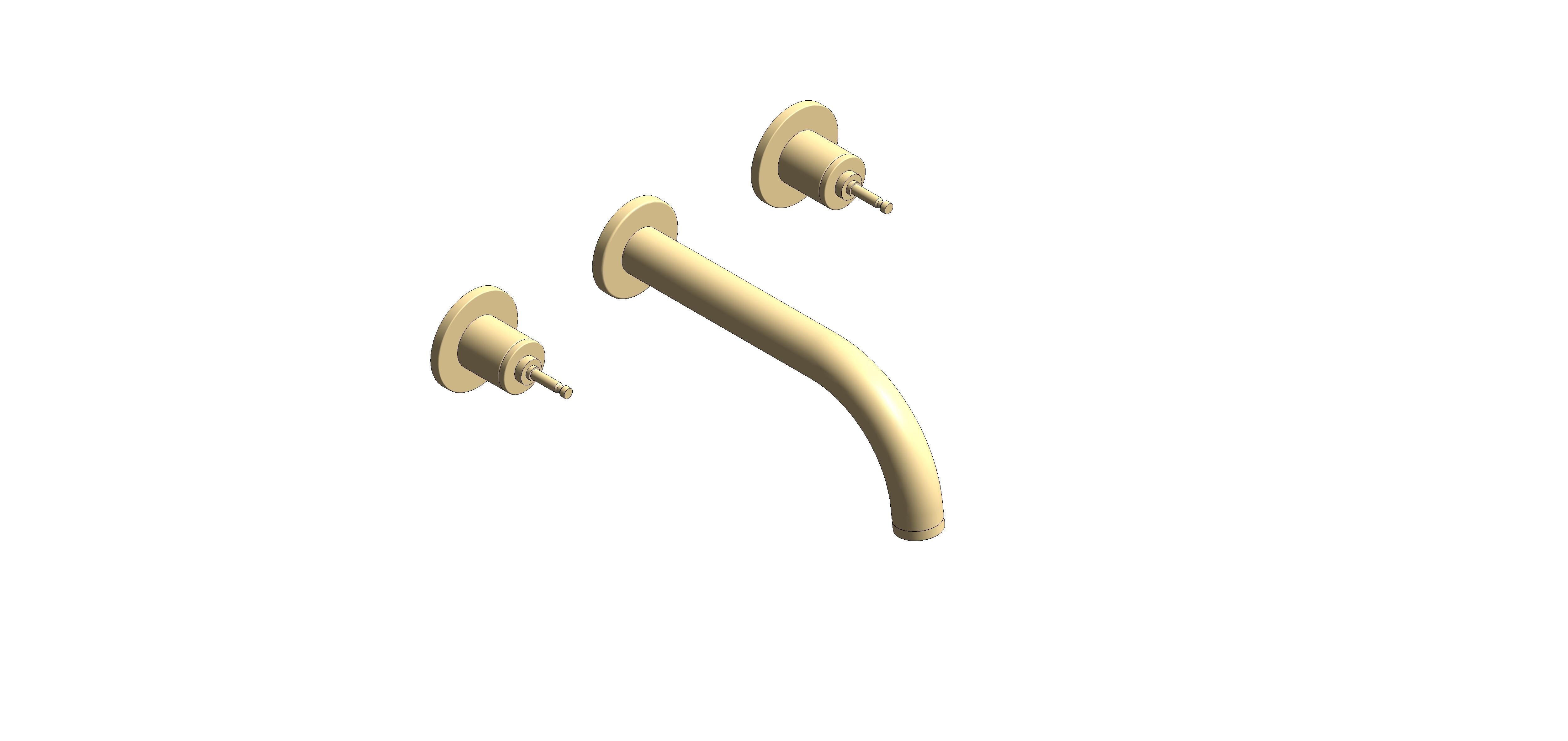 Product: ATRIO PRIVATE COLLECTION 3-Hole Basin Mixer M-Size (20587GN0)