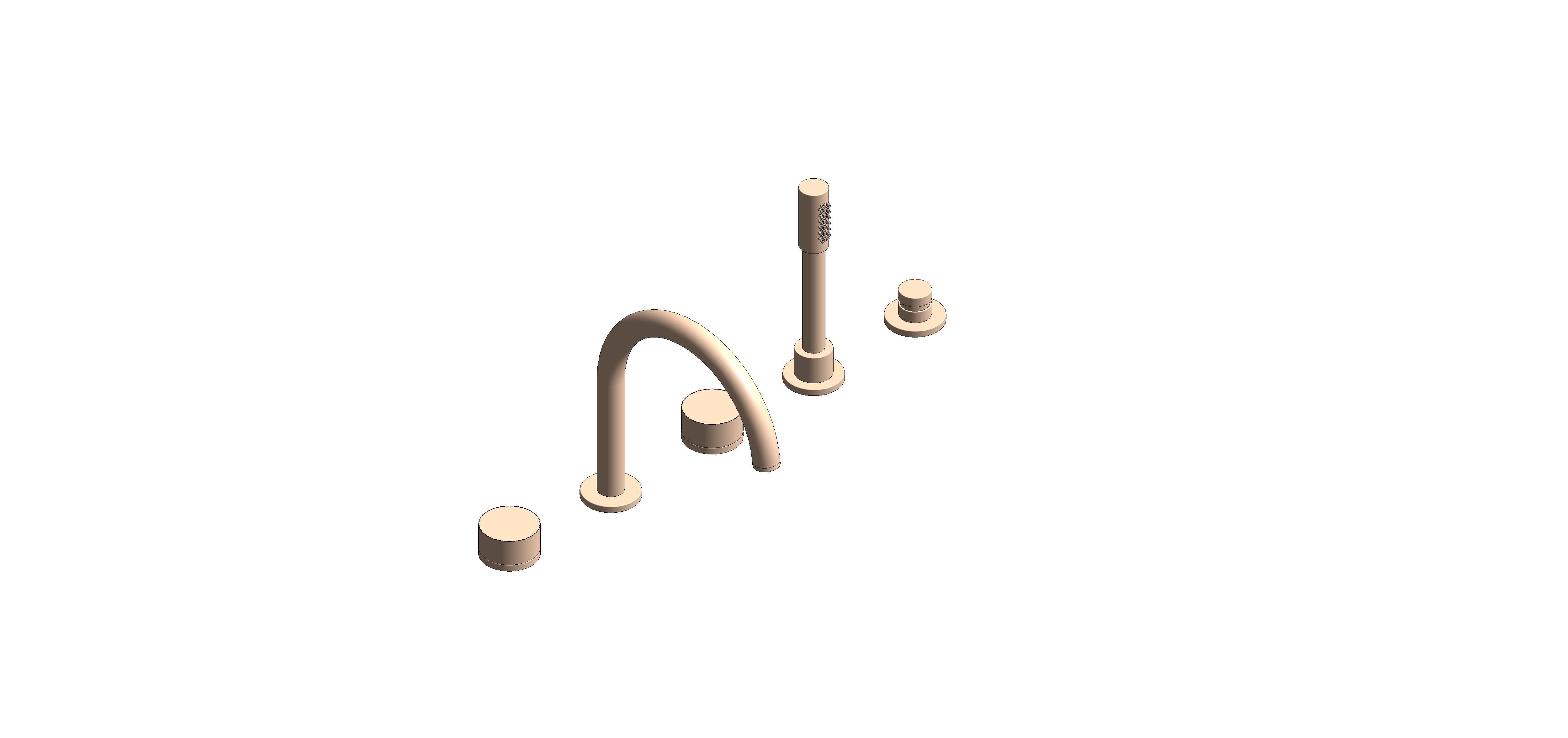 Product: ATRIO PRIVATE COLLECTION 5-hole bath/shower combination (25226DL0)