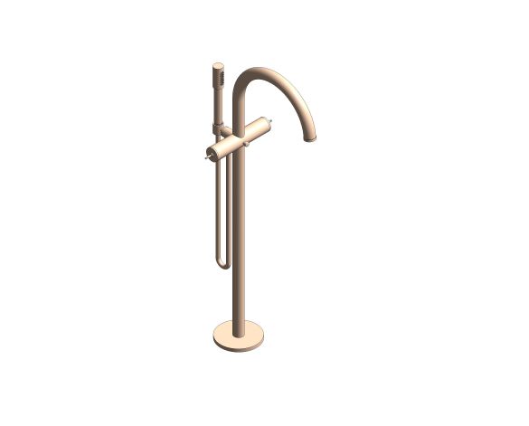 Product: ATRIO PRIVATE COLLECTION Bath / shower mixer 1/2″ (25227DL0)