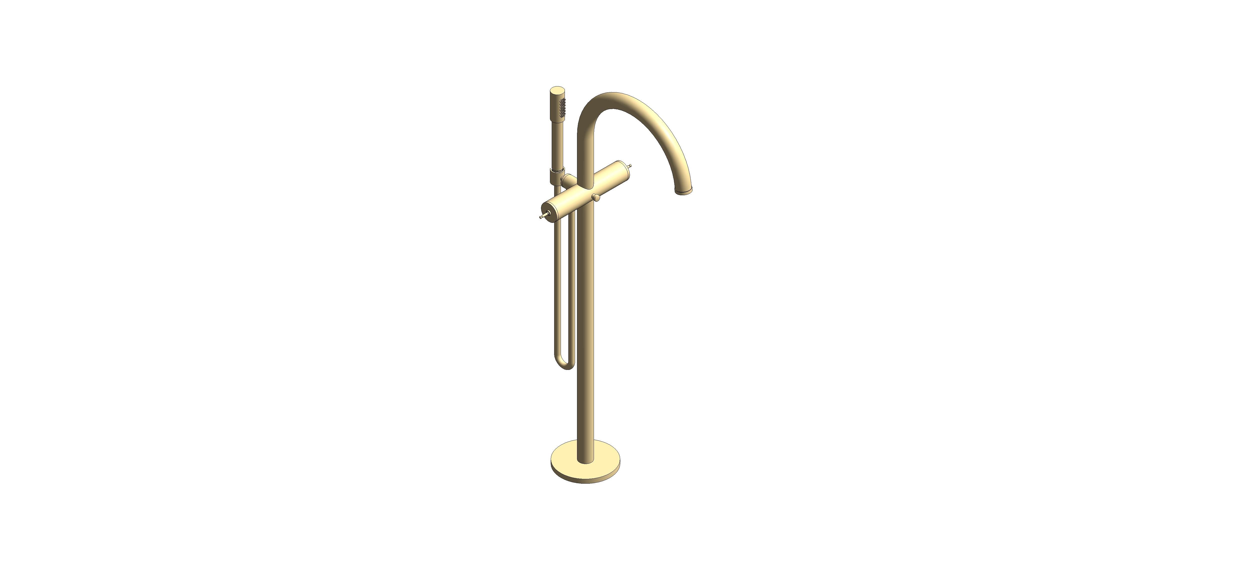 product: ATRIO PRIVATE COLLECTION Bath / shower mixer 1/2″ (25227GN0)