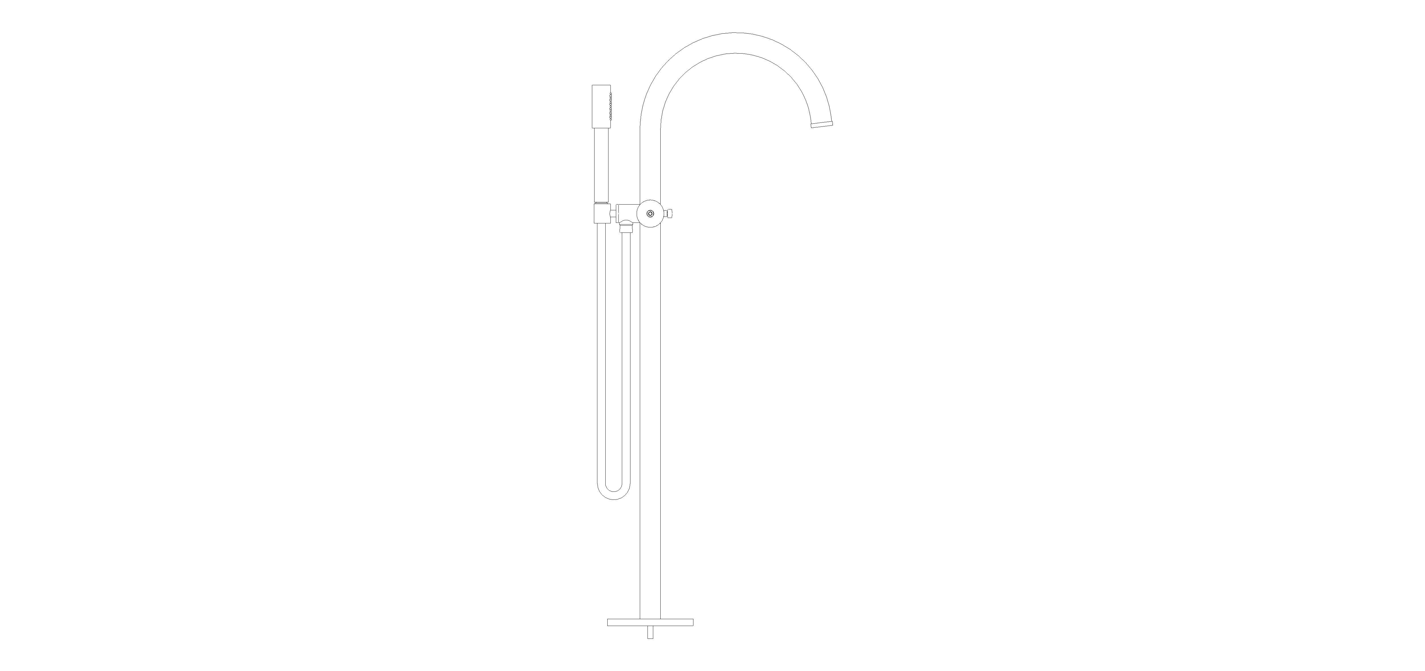 product: ATRIO PRIVATE COLLECTION Bath / shower mixer 1/2″ (25227GN0)