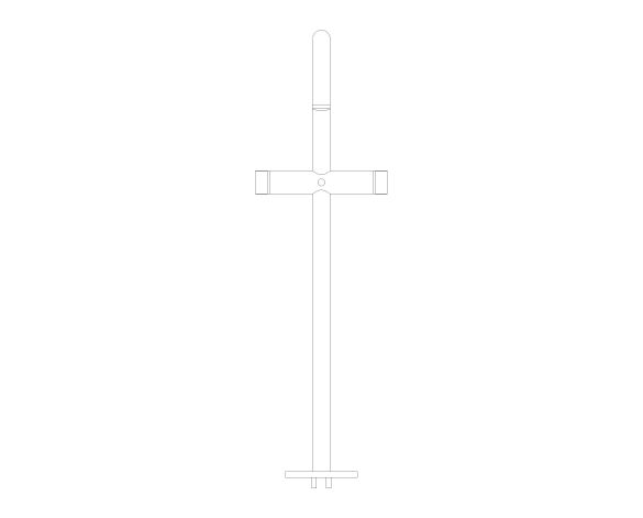 Product: ATRIO PRIVATE COLLECTION Bath / shower mixer 1/2″ (25229GN0)