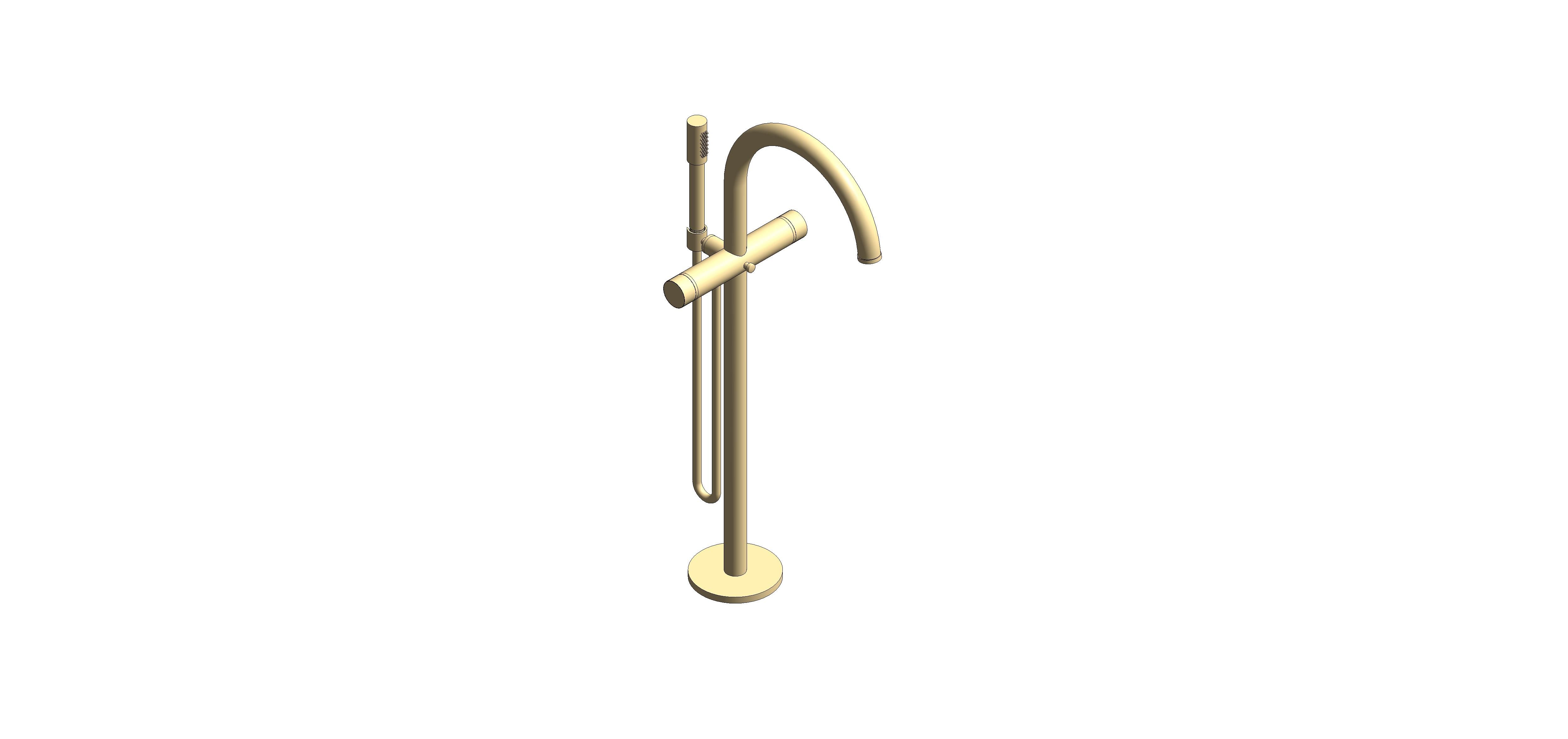 Product: ATRIO PRIVATE COLLECTION Bath / shower mixer 1/2″ (25229GN0)